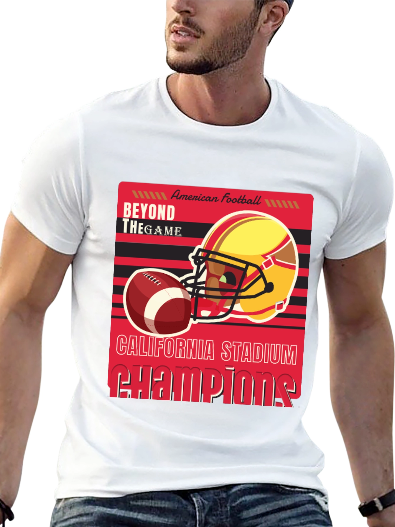 American Football Champions Graphic Tee
