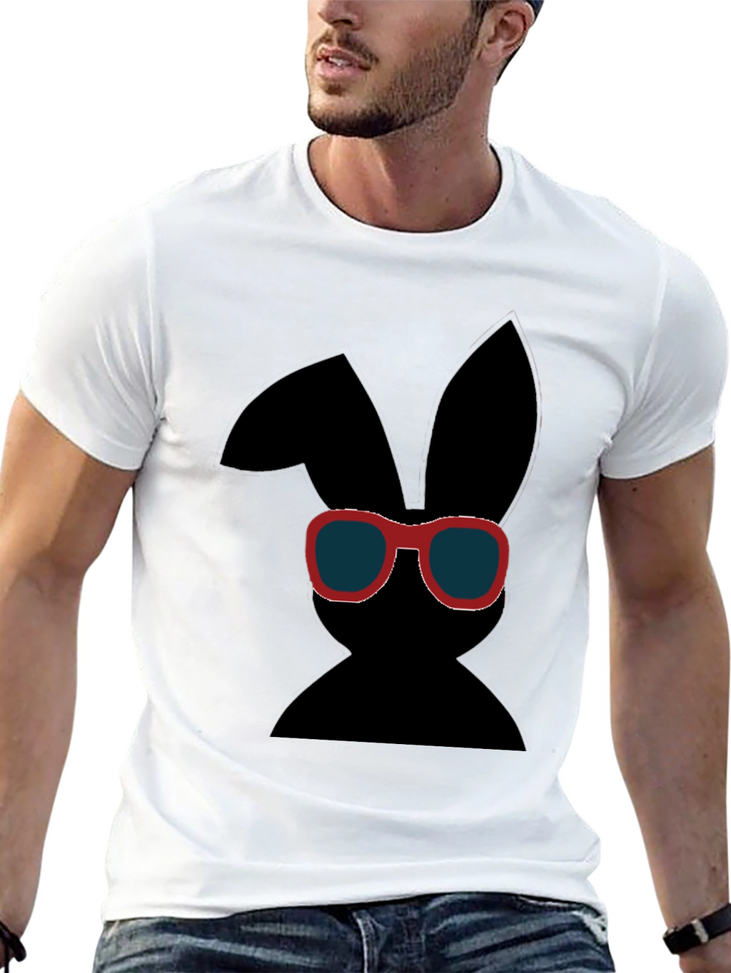Cool Rabbit Graphic Tee