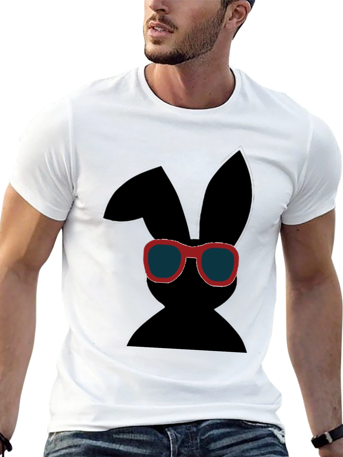 Cool Rabbit Graphic Tee
