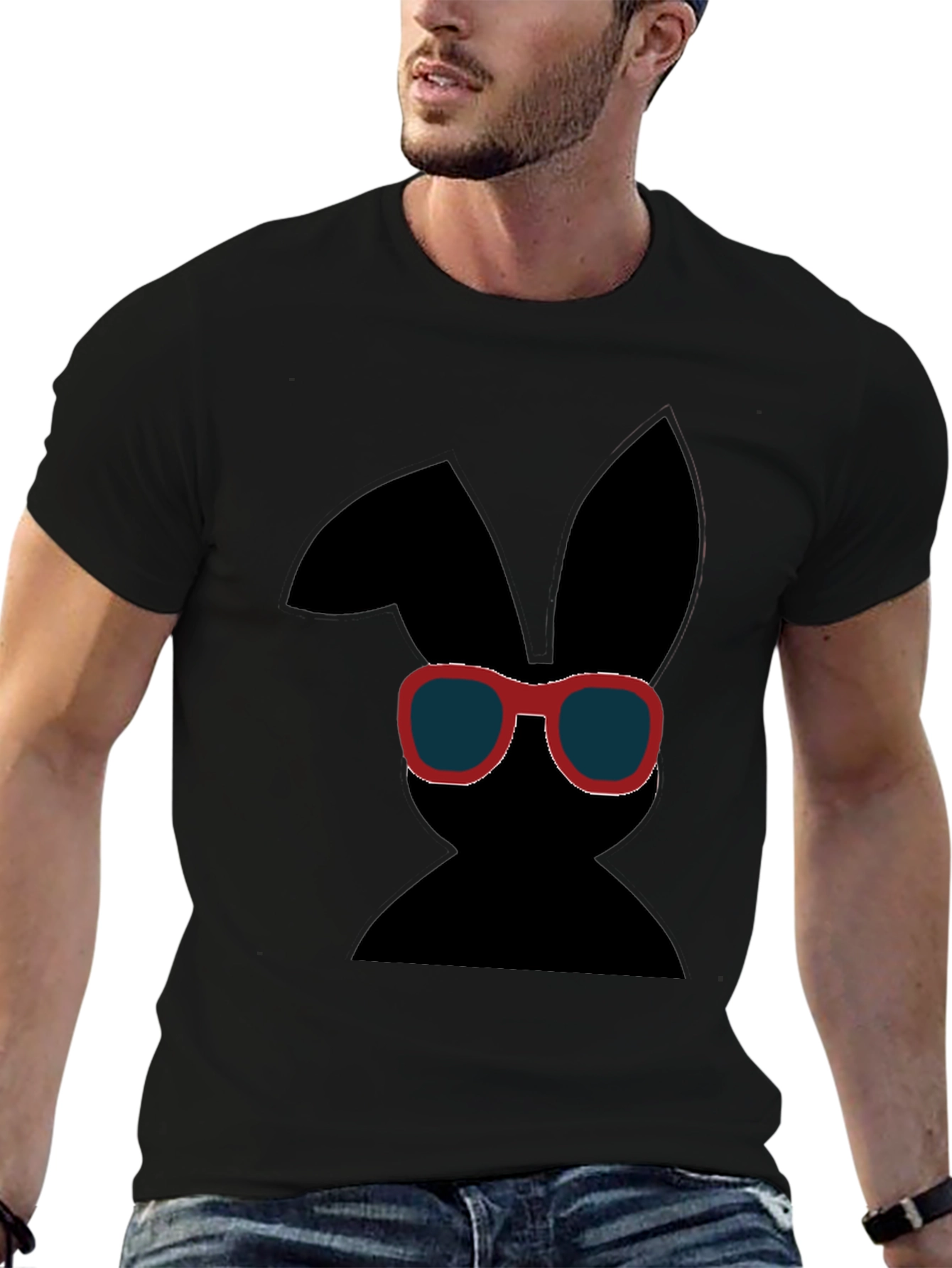 Cool Rabbit Graphic Tee