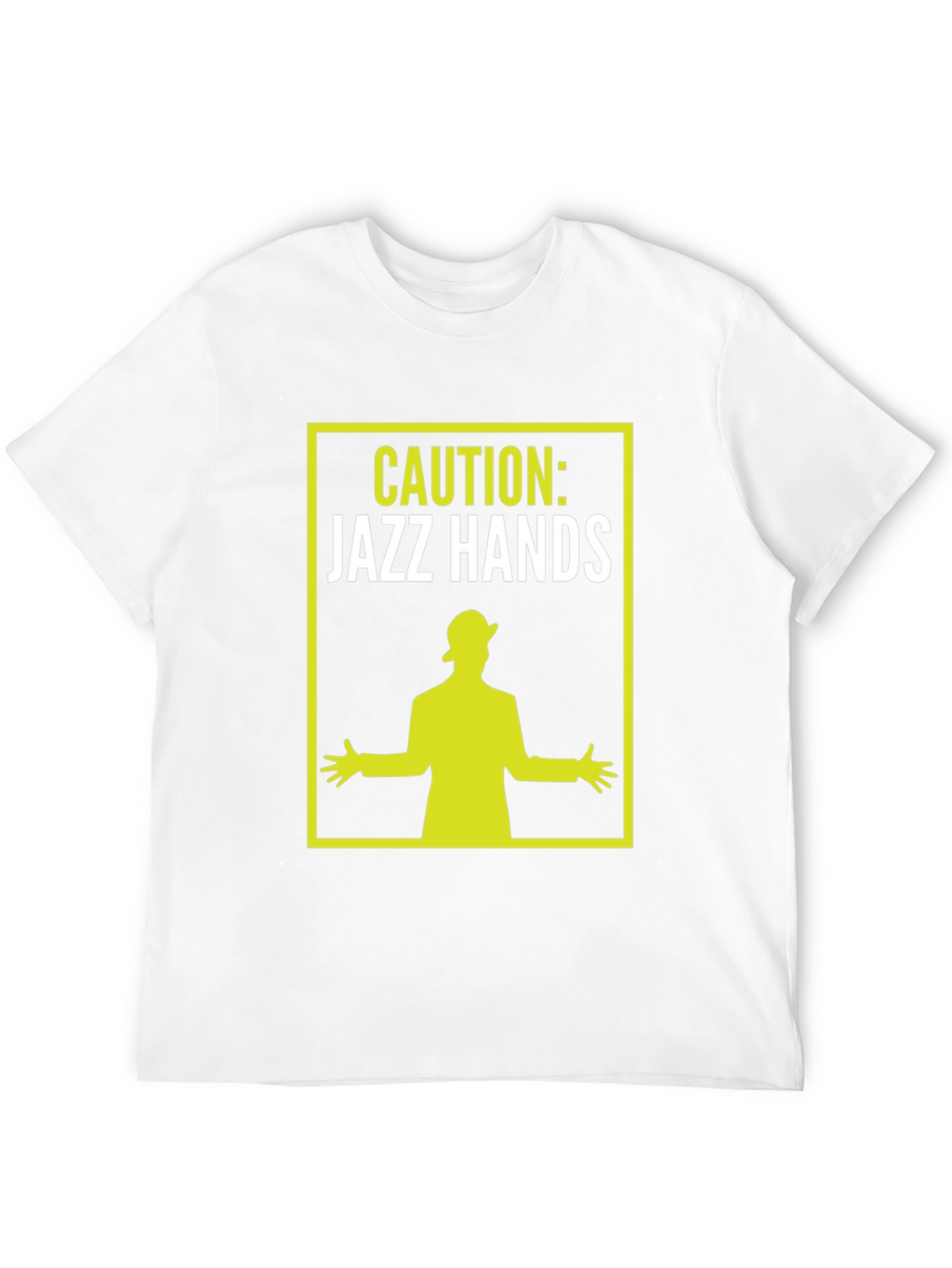 Caution: Jazz Hands Graphic Tee - Fun & Stylish!