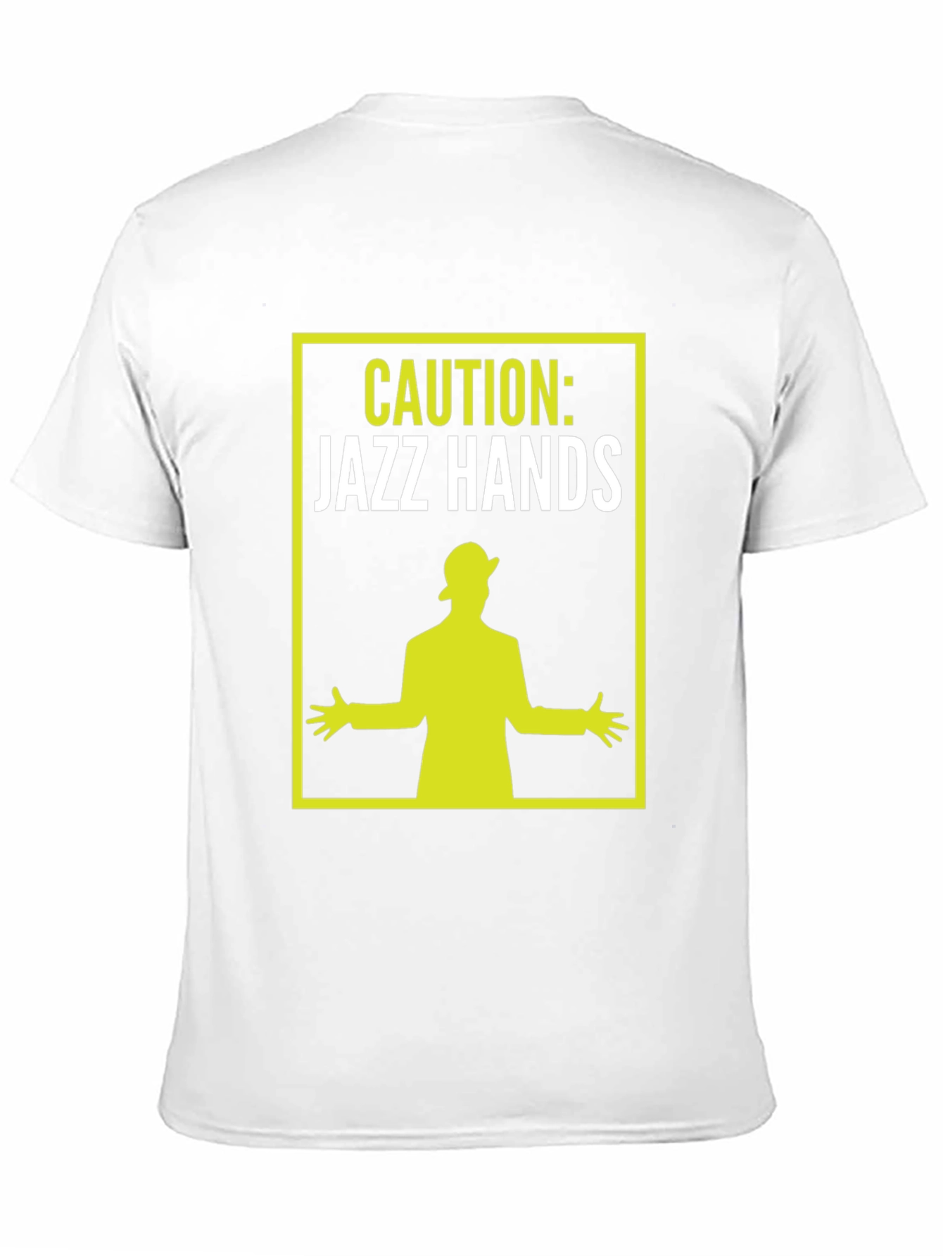 Caution: Jazz Hands Graphic Tee - Fun & Stylish!
