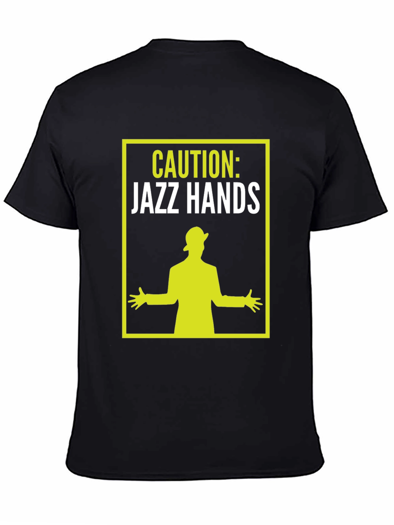 Caution: Jazz Hands Graphic Tee - Fun & Stylish!
