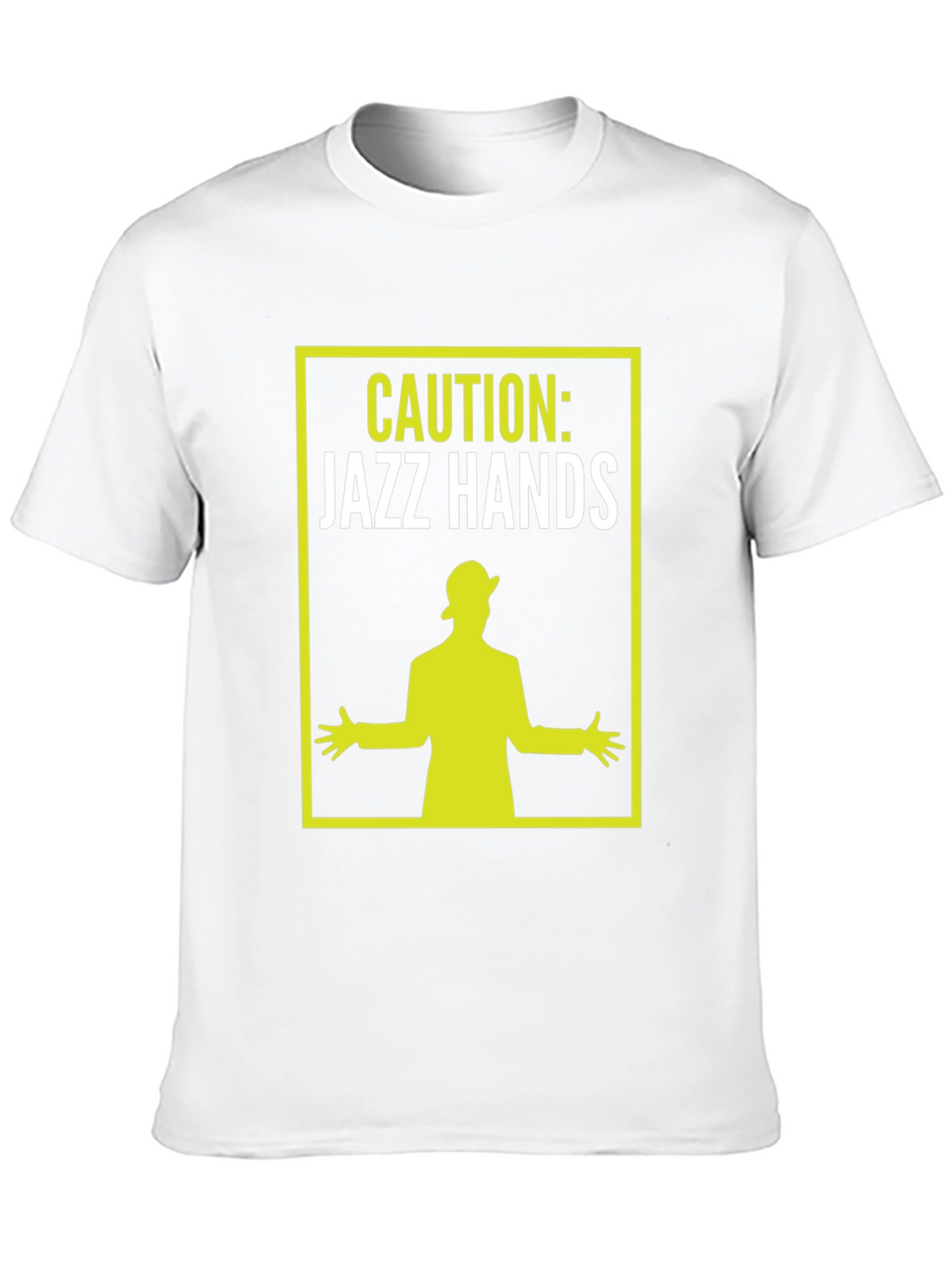 Caution: Jazz Hands Graphic Tee - Fun & Stylish!