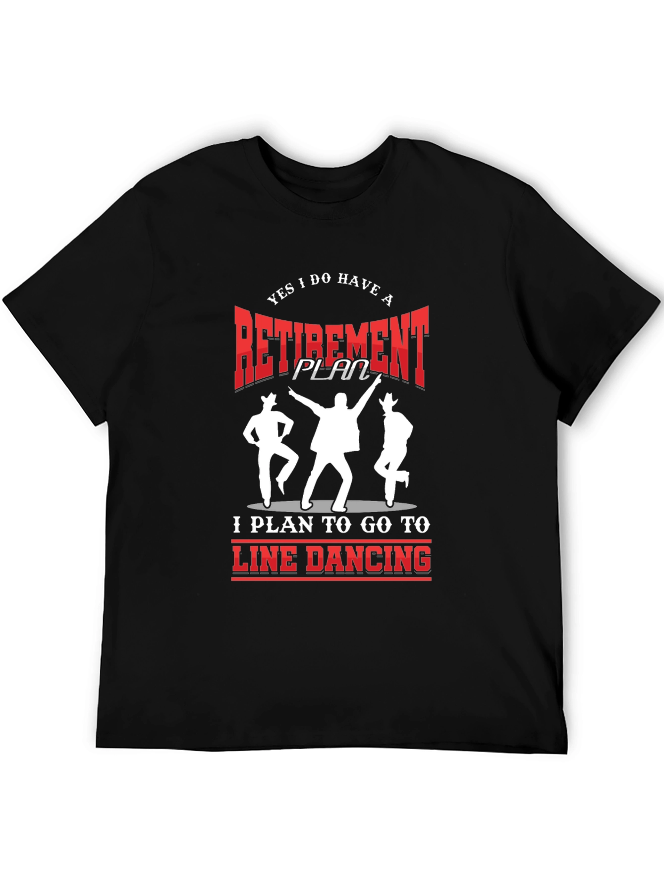 Retirement Line Dancing T-Shirt