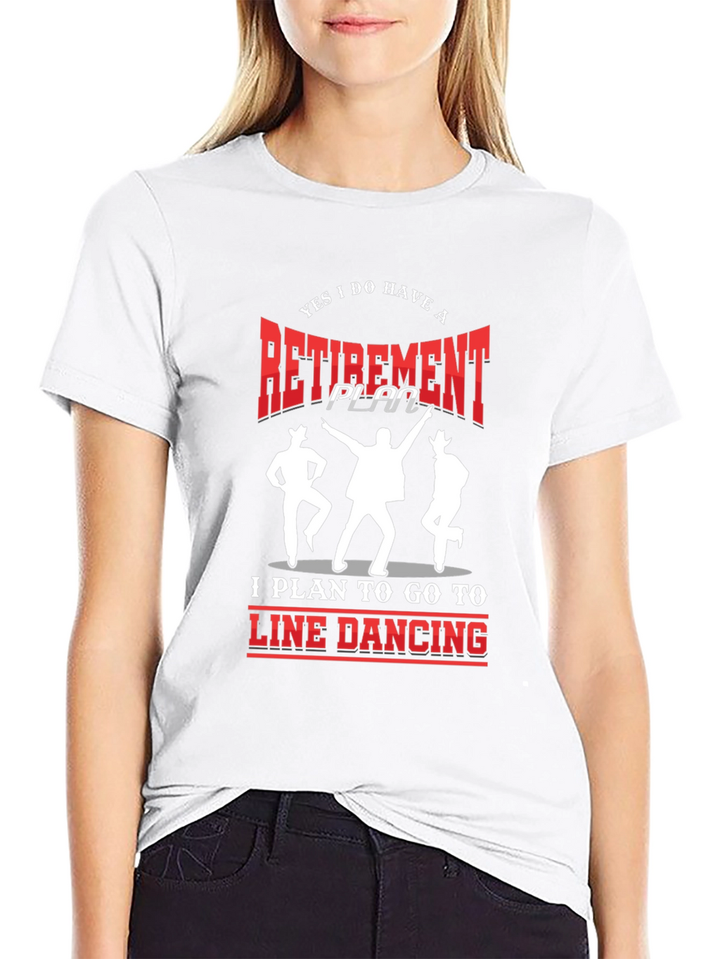 Retirement Line Dancing T-Shirt