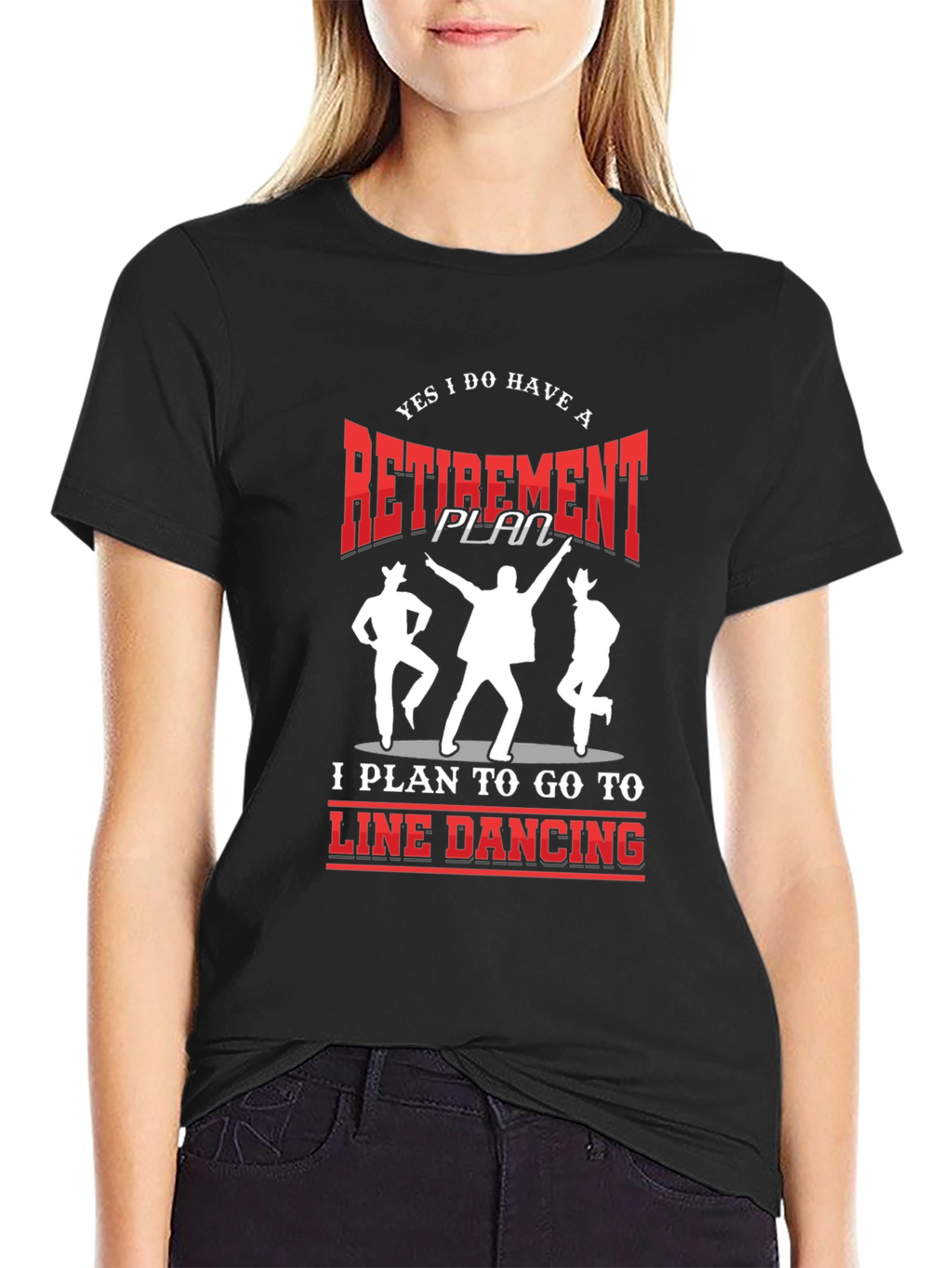 Retirement Line Dancing T-Shirt