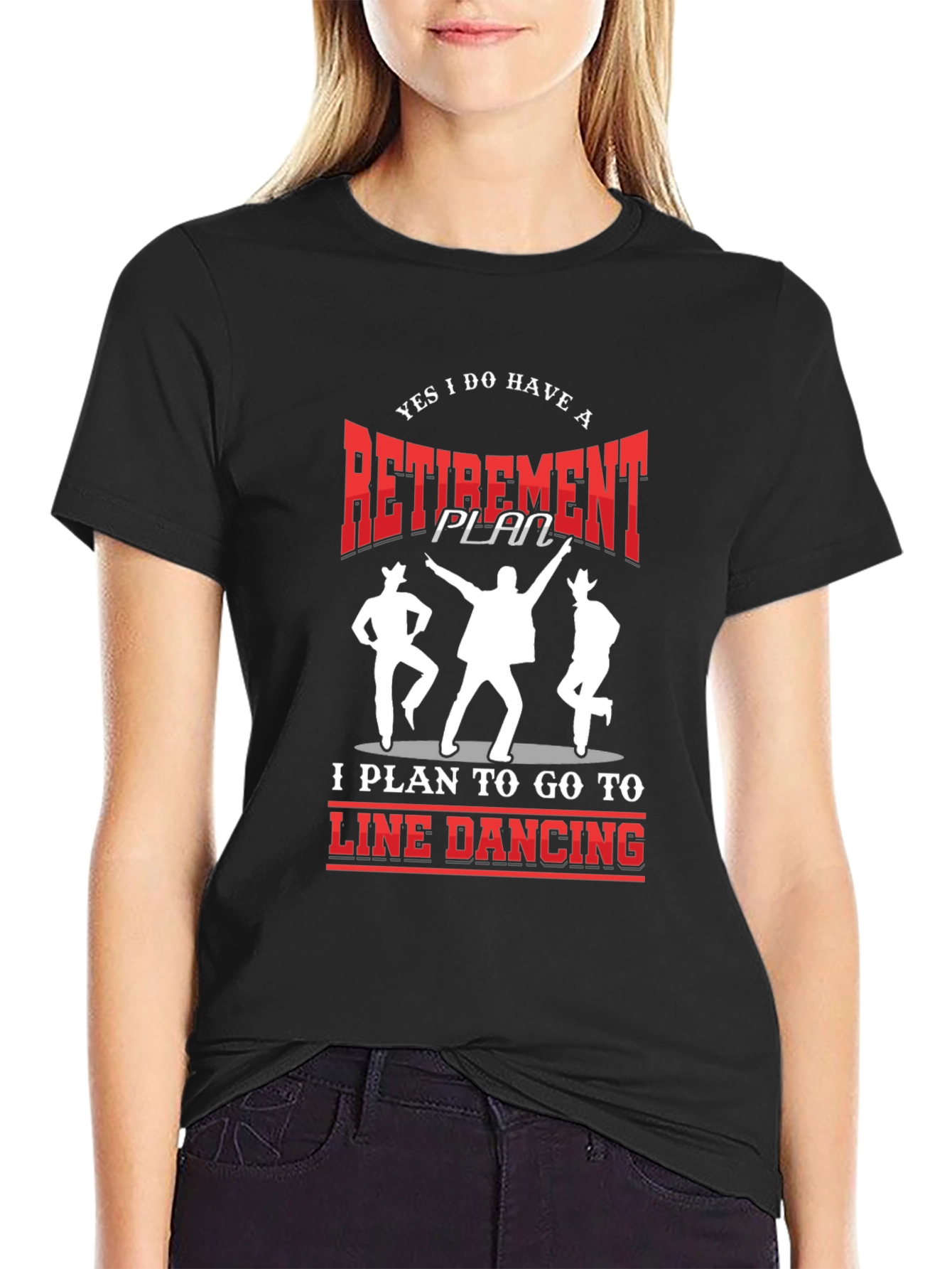 Retirement Line Dancing T-Shirt