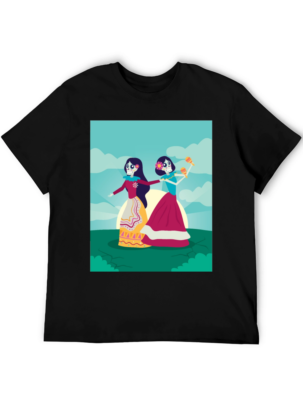 Day of the Dead T-Shirt - Stylish Graphic Tee