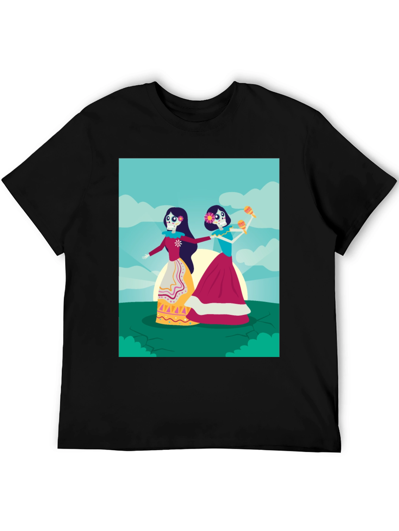 Day of the Dead T-Shirt - Stylish Graphic Tee