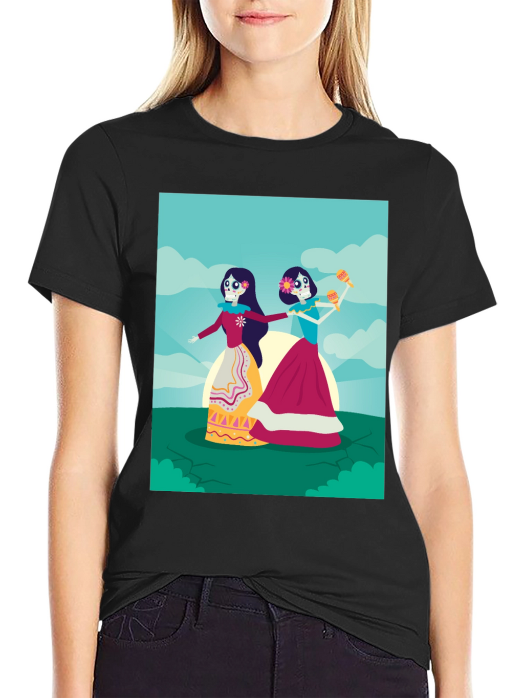 Day of the Dead T-Shirt - Stylish Graphic Tee