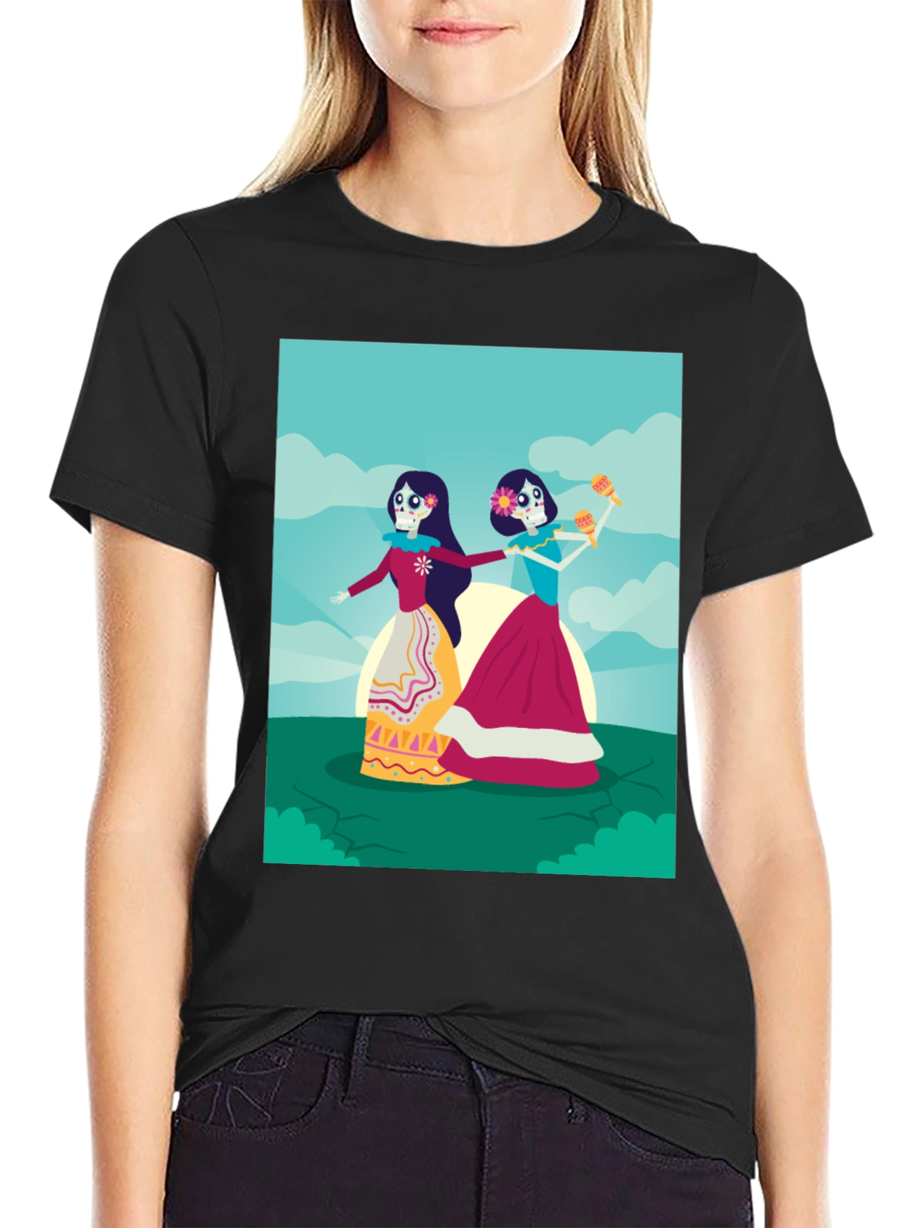 Day of the Dead T-Shirt - Stylish Graphic Tee