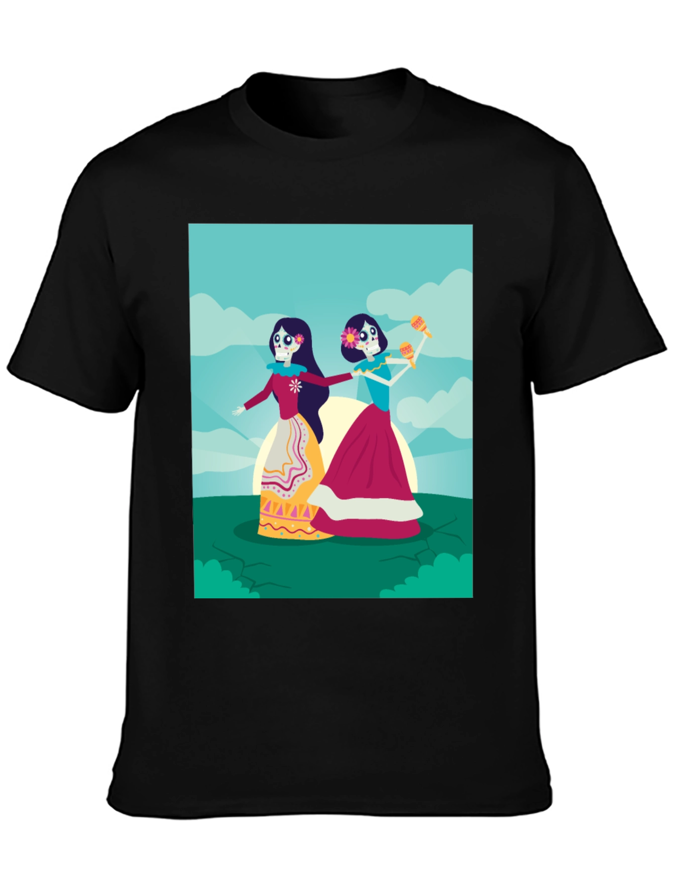 Day of the Dead T-Shirt - Stylish Graphic Tee