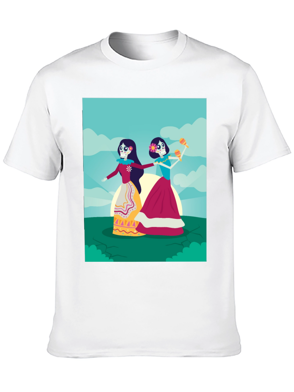Day of the Dead T-Shirt - Stylish Graphic Tee