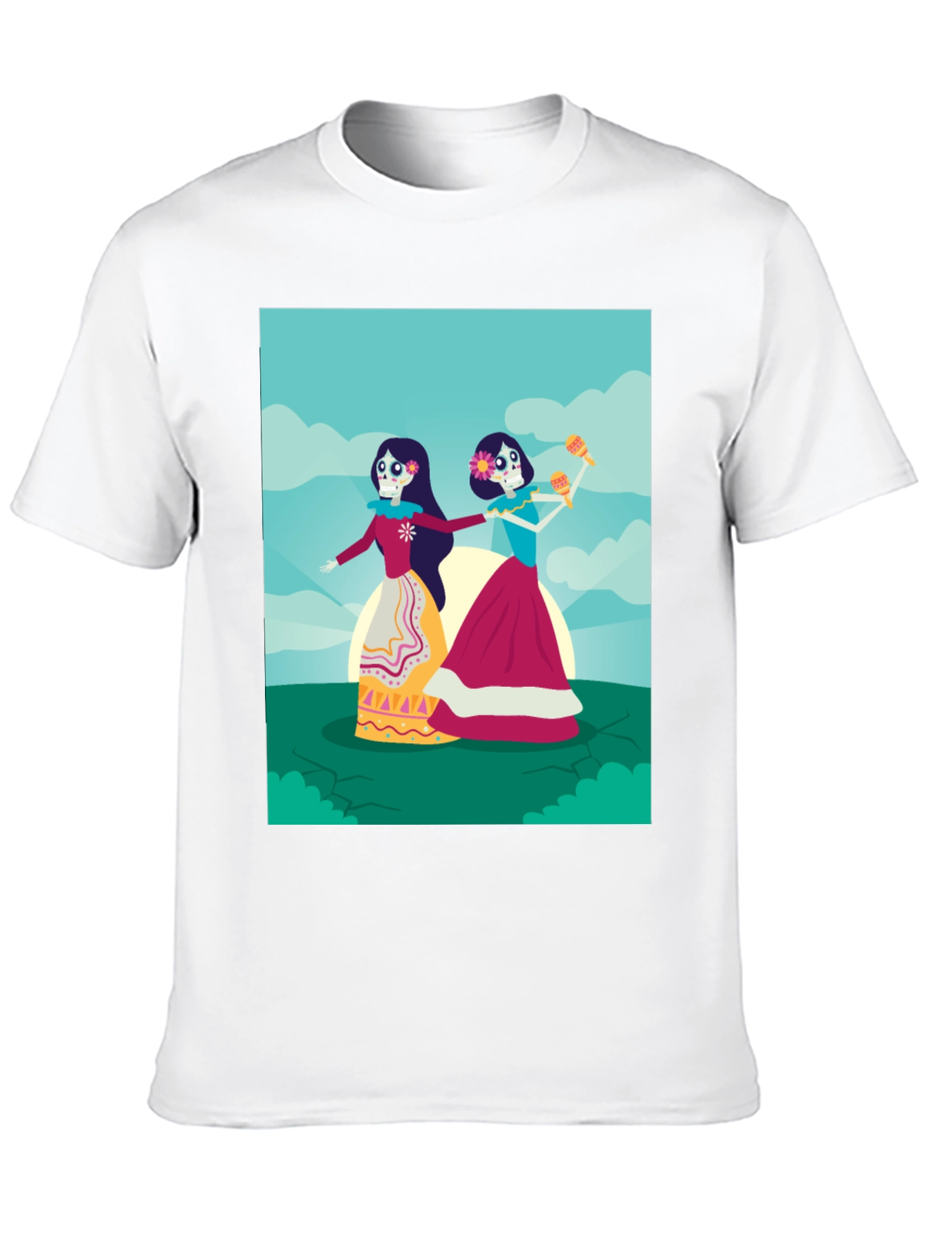 Day of the Dead T-Shirt - Stylish Graphic Tee