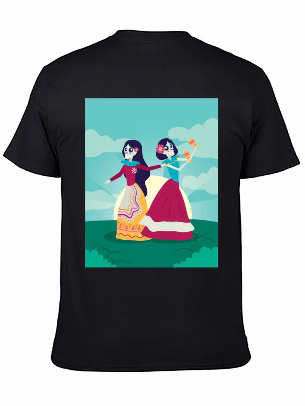 Day of the Dead T-Shirt - Stylish Graphic Tee