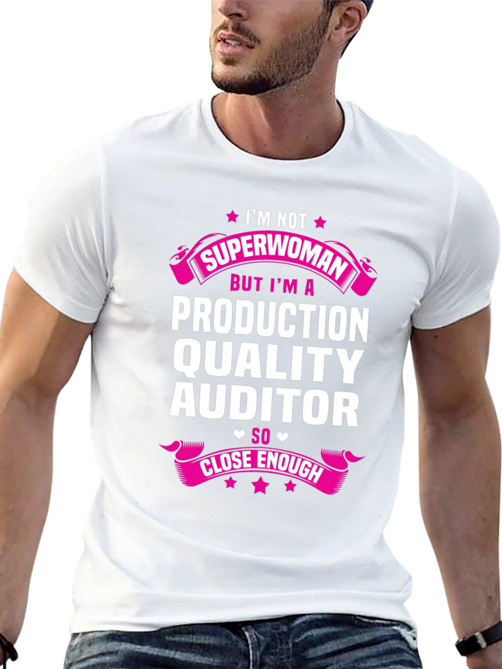Production Quality Auditor T-Shirt - Superwoman Alternative