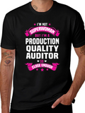 Production Quality Auditor T-Shirt - Superwoman Alternative