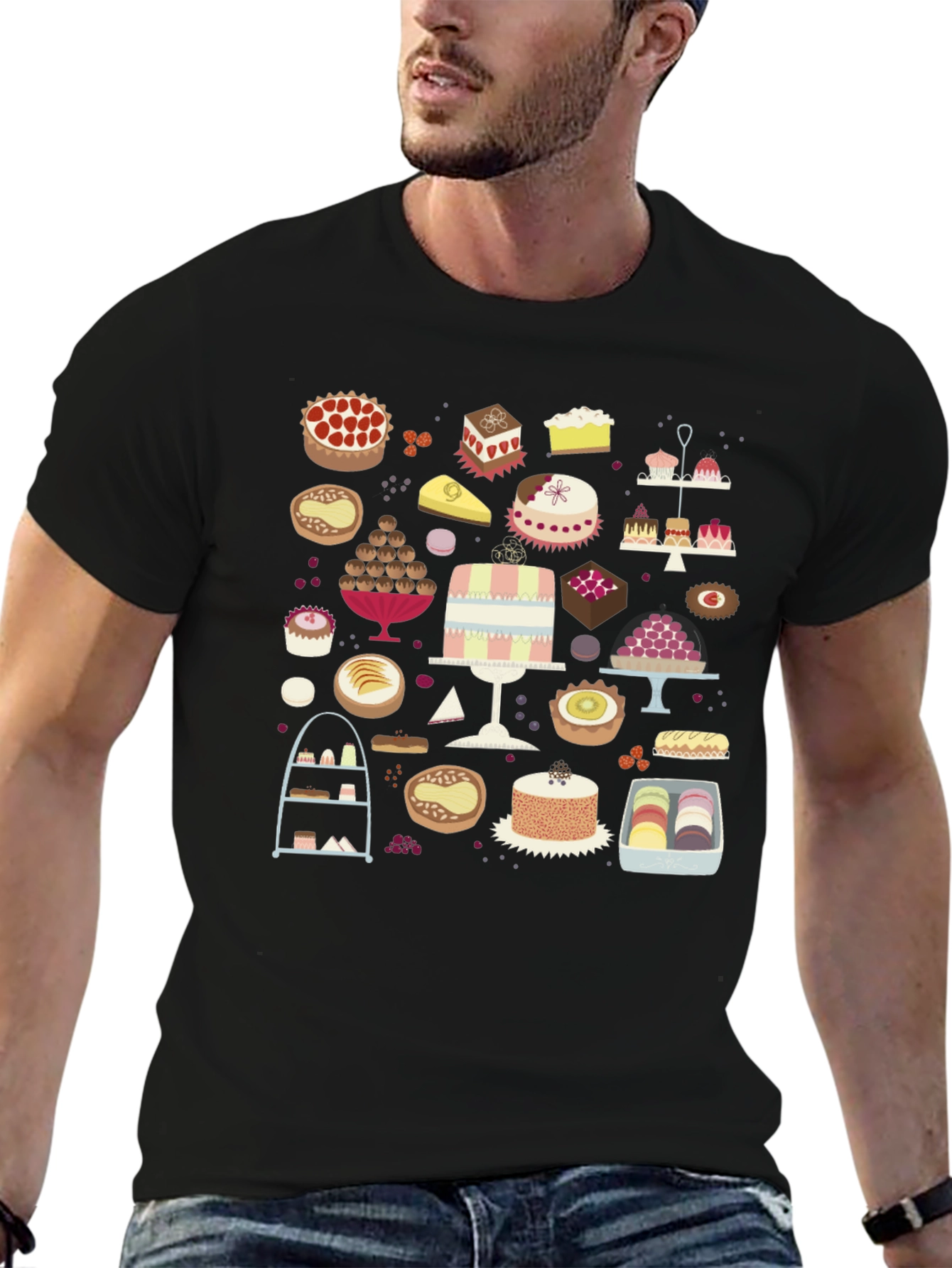 Dessert Lover Graphic T-Shirt