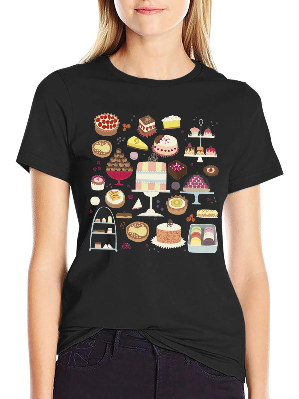 Dessert Lover Graphic T-Shirt
