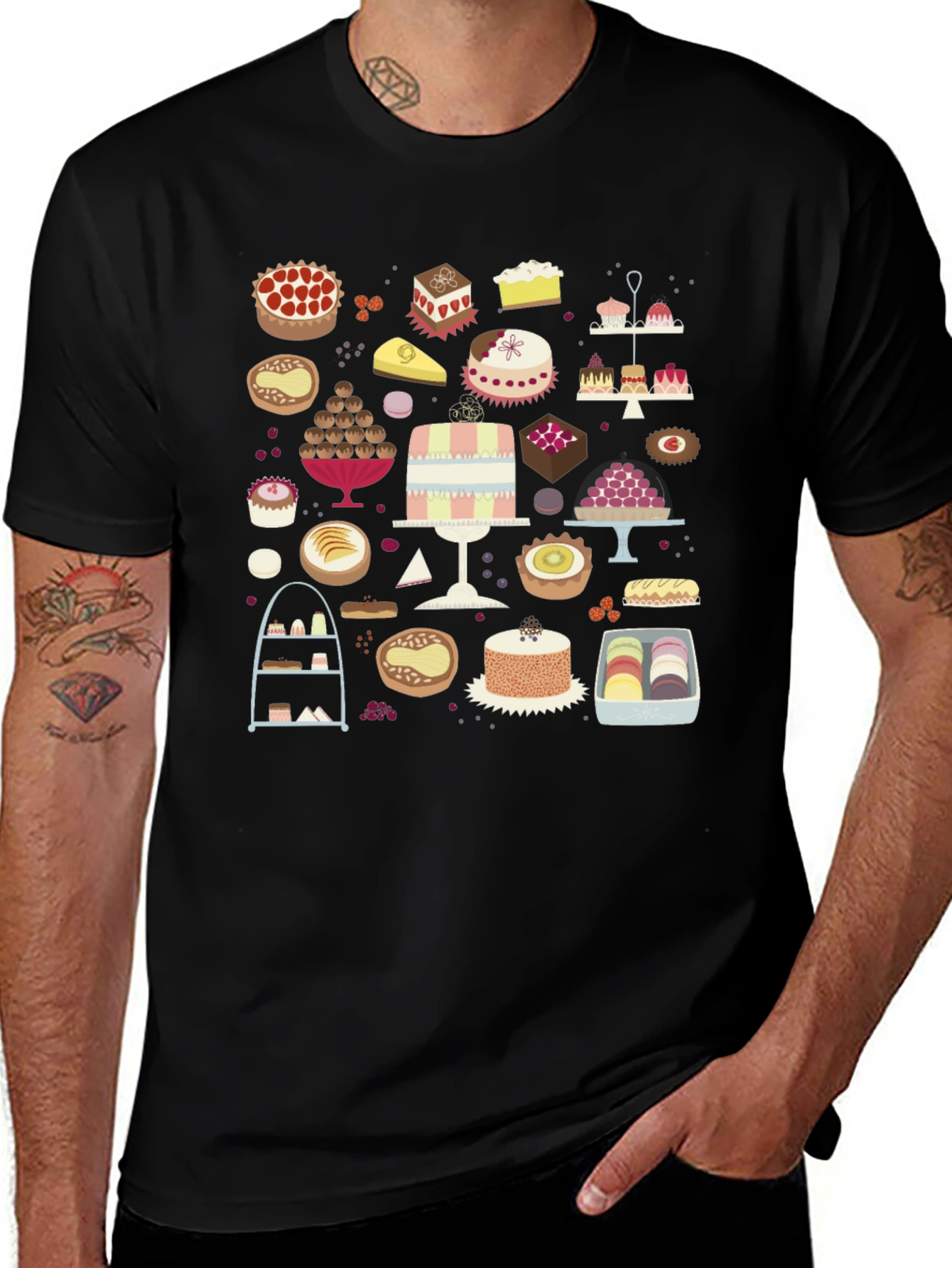Dessert Lover Graphic T-Shirt