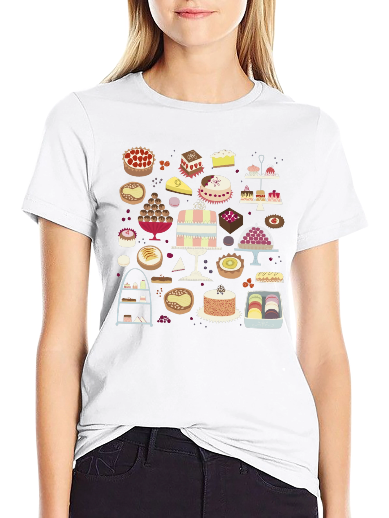 Dessert Lover Graphic T-Shirt