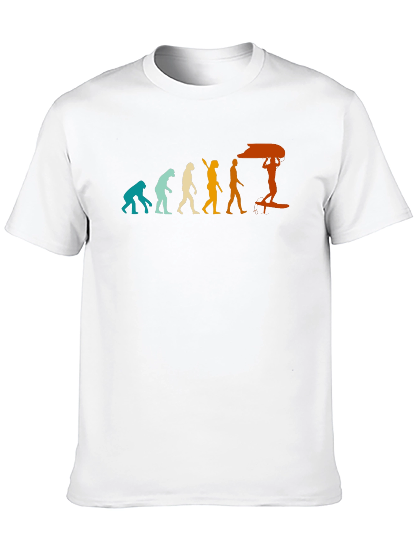 Evolution of Surfing Graphic T-Shirt