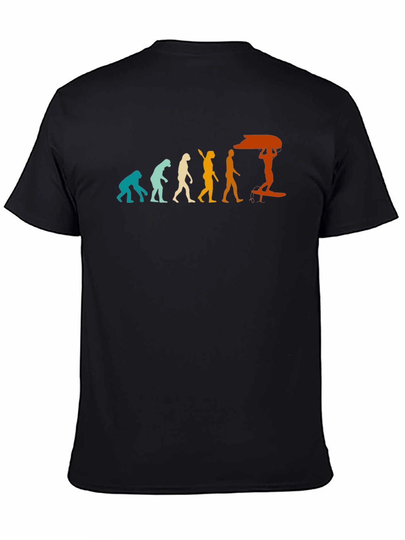 Evolution of Surfing Graphic T-Shirt