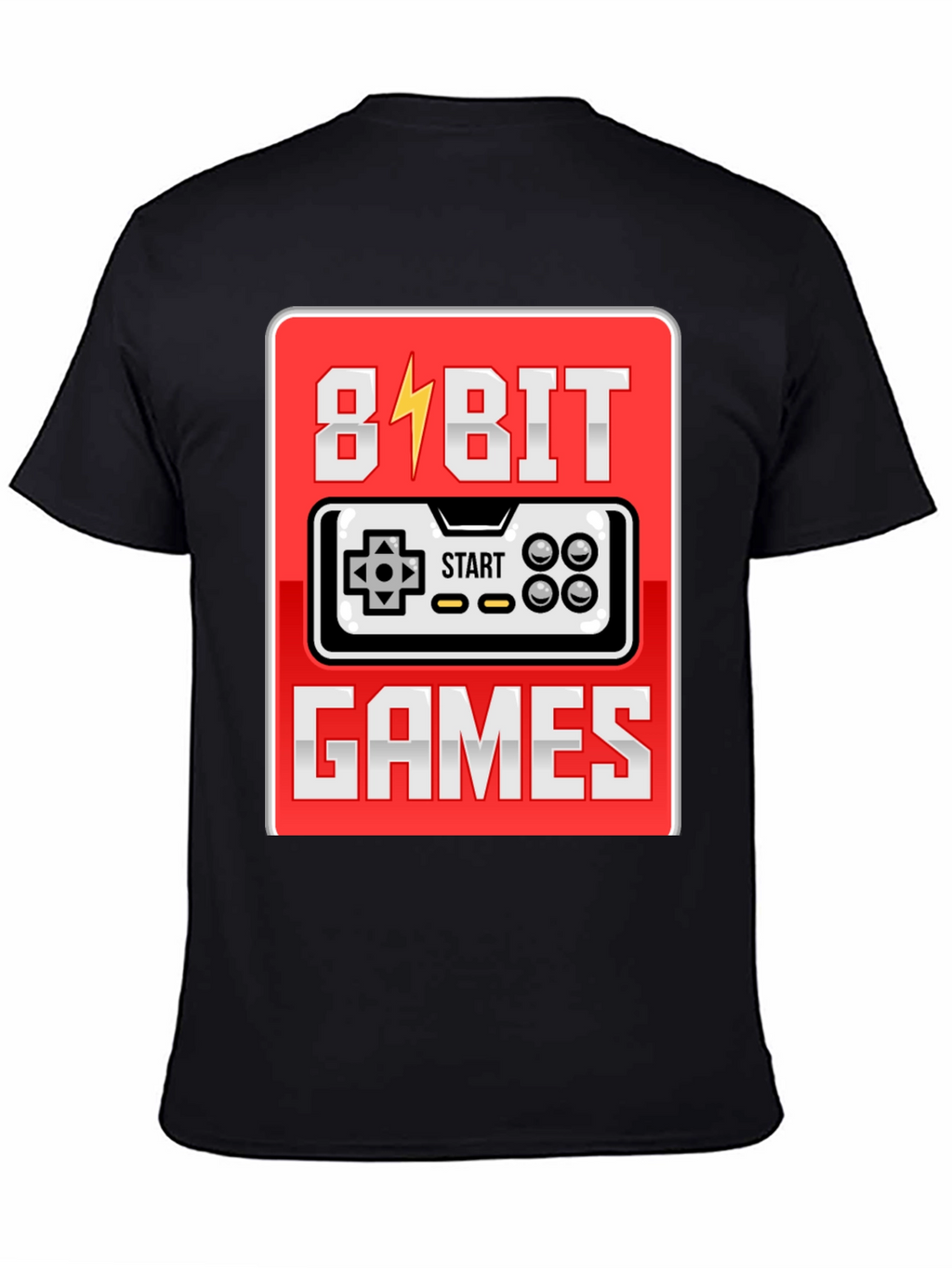 8-Bit Games Retro T-Shirt for Gamers