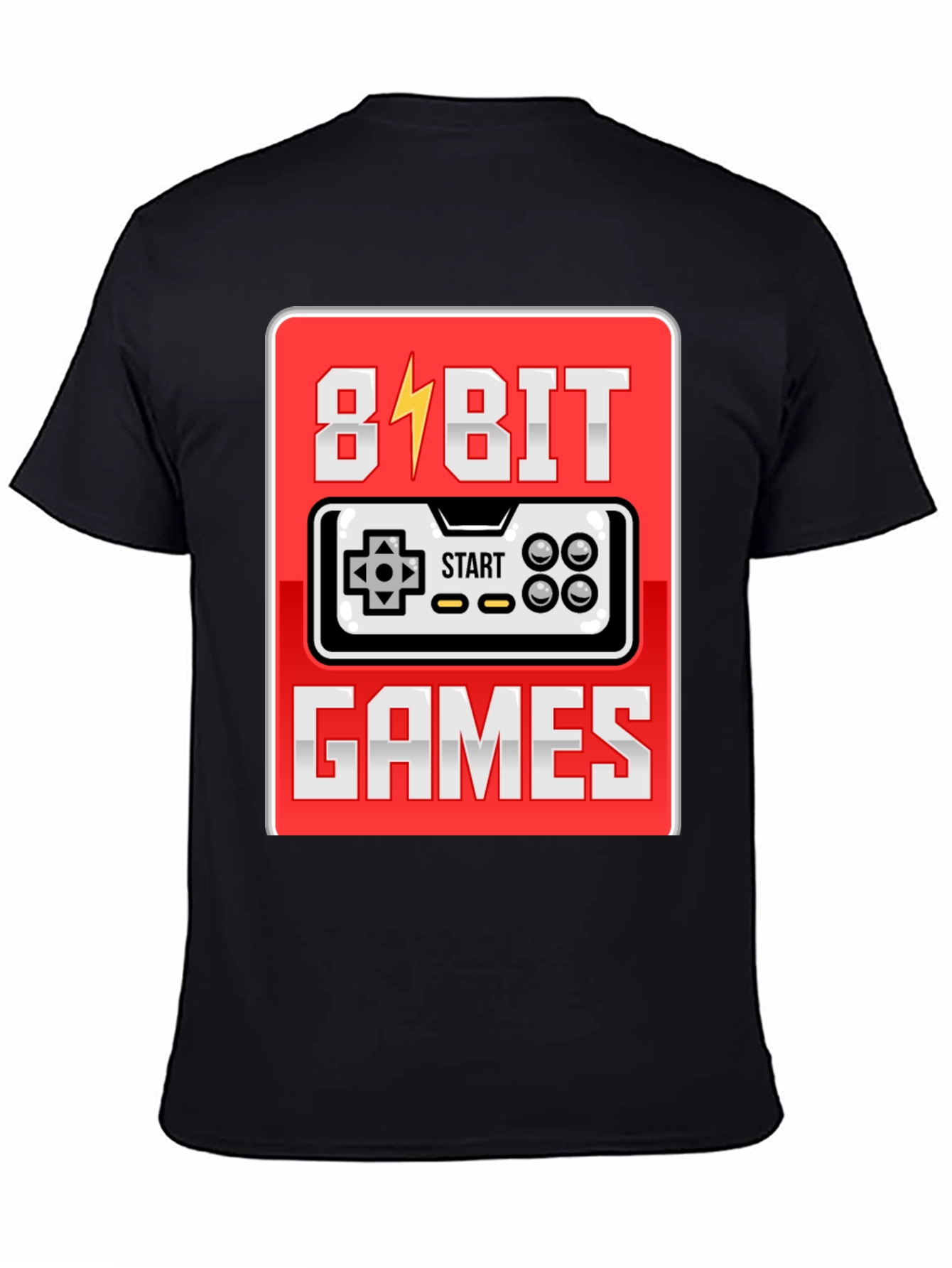 8-Bit Games Retro T-Shirt for Gamers