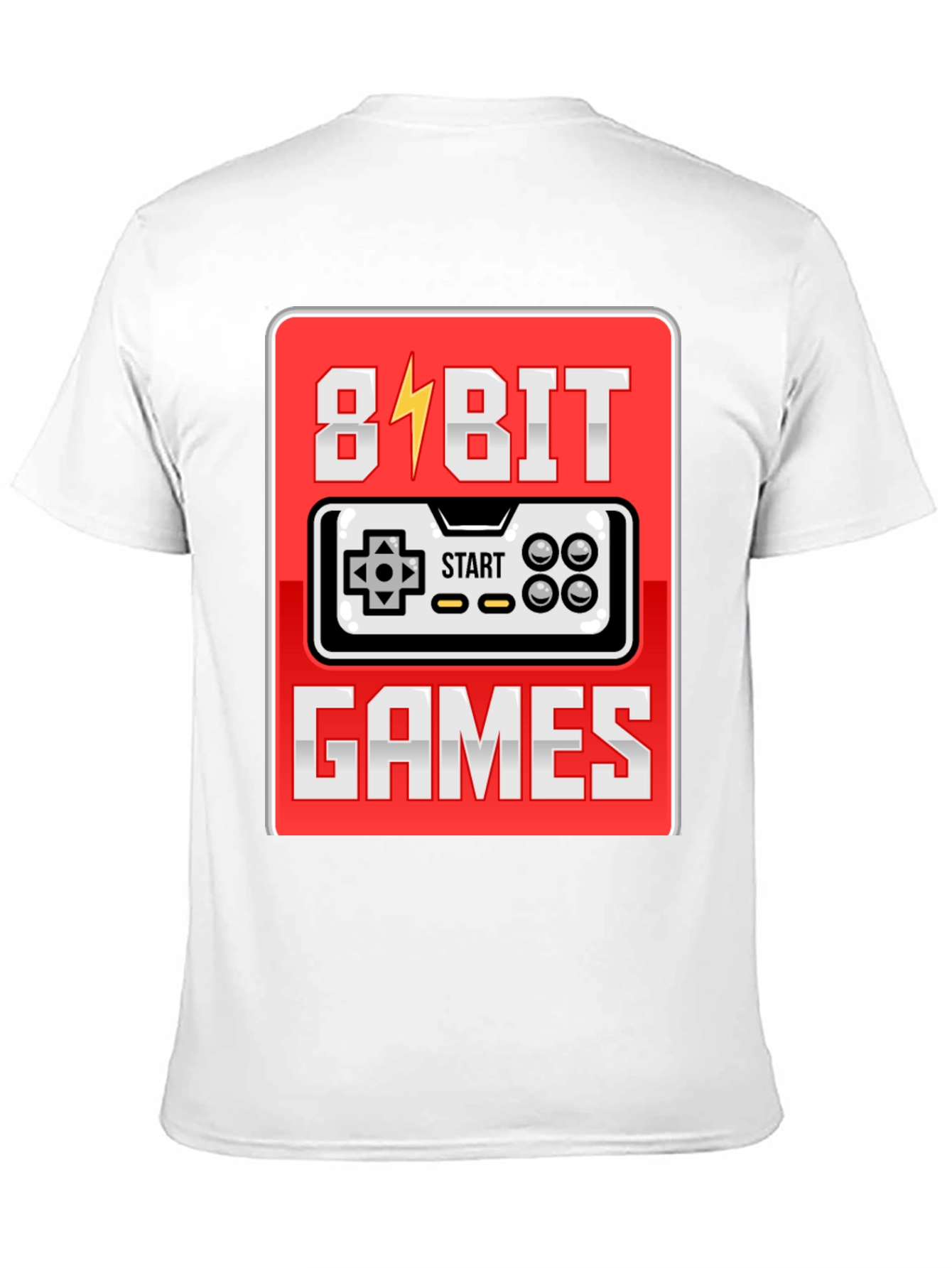 8-Bit Games Retro T-Shirt for Gamers