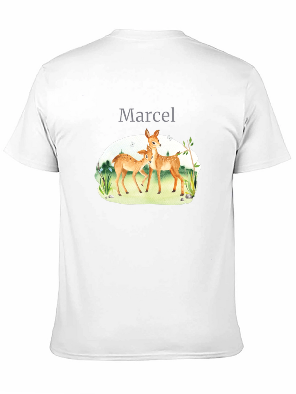 Personalized Deer Graphic Tee - Marcel