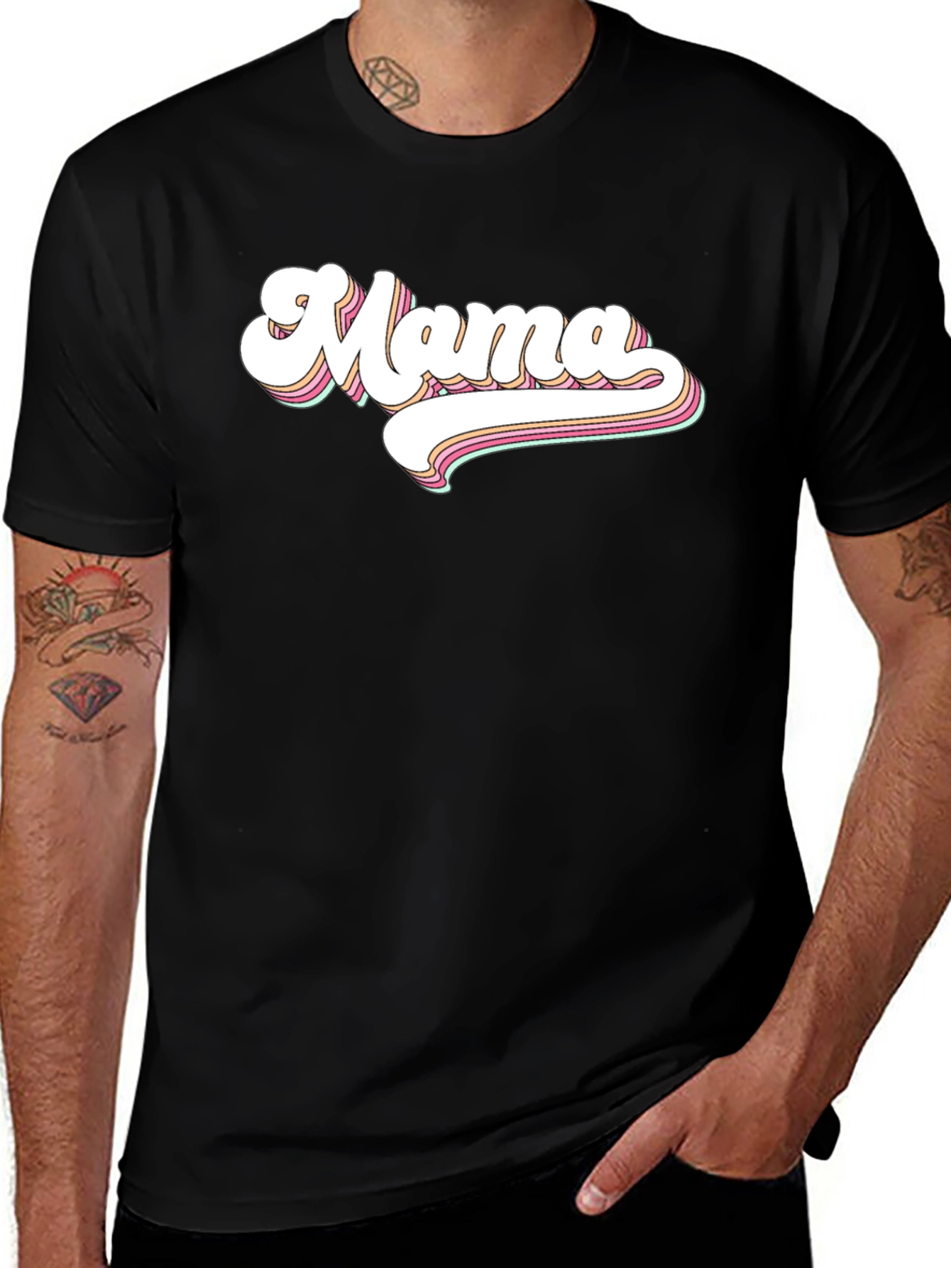 Retro Mama Tee - Stylish Comfort