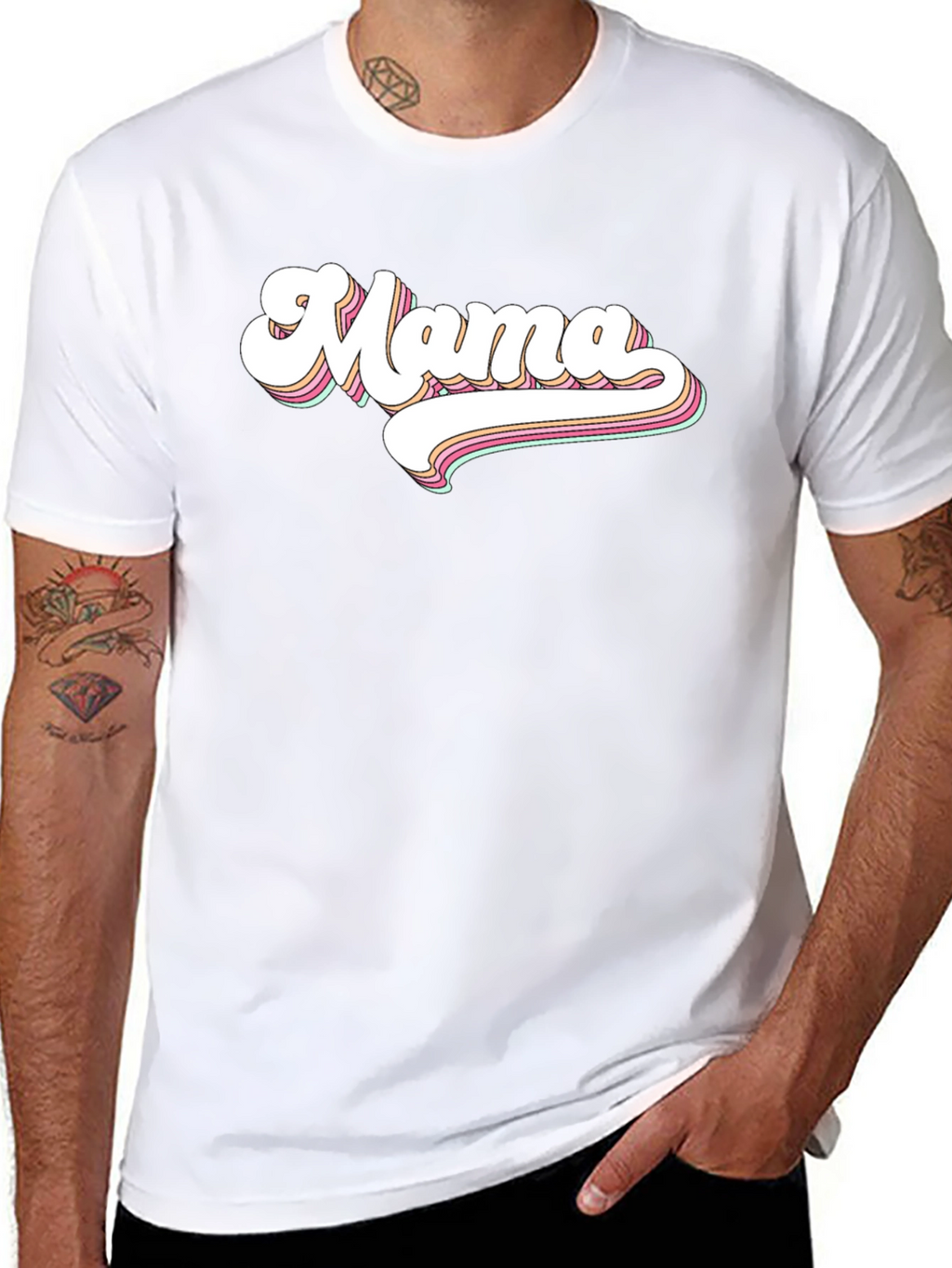 Retro Mama Tee - Stylish Comfort