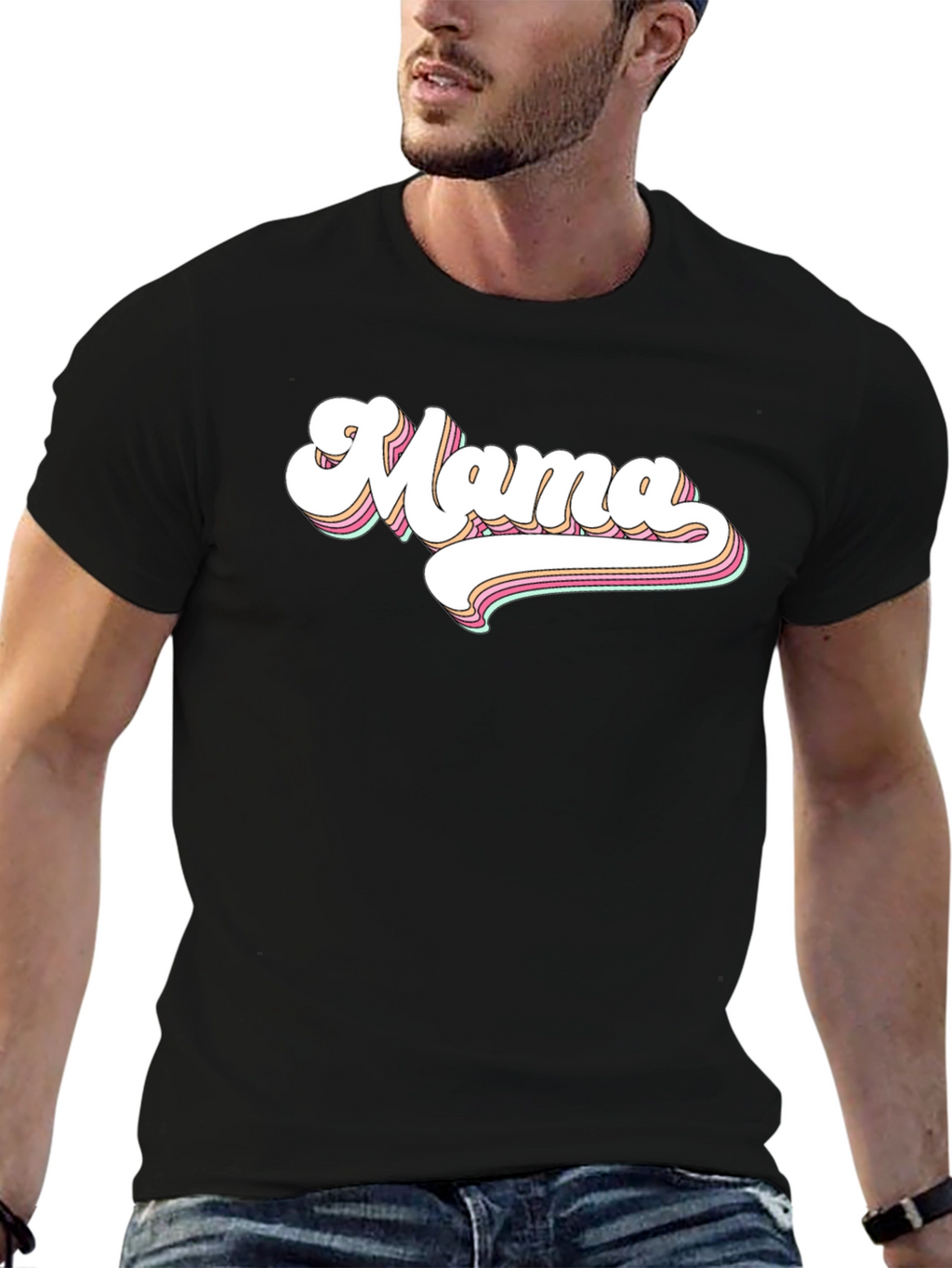 Retro Mama Tee - Stylish Comfort