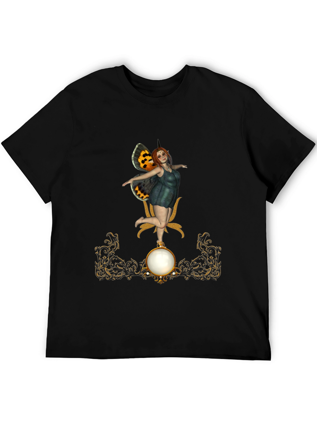 Fantasy Fairy Graphic T-Shirt - Unique Artistic Design