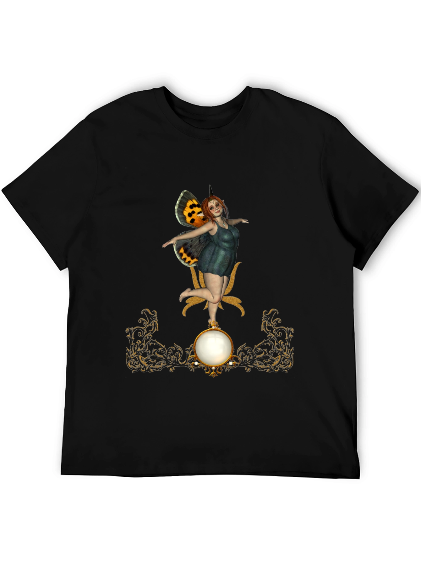 Fantasy Fairy Graphic T-Shirt - Unique Artistic Design