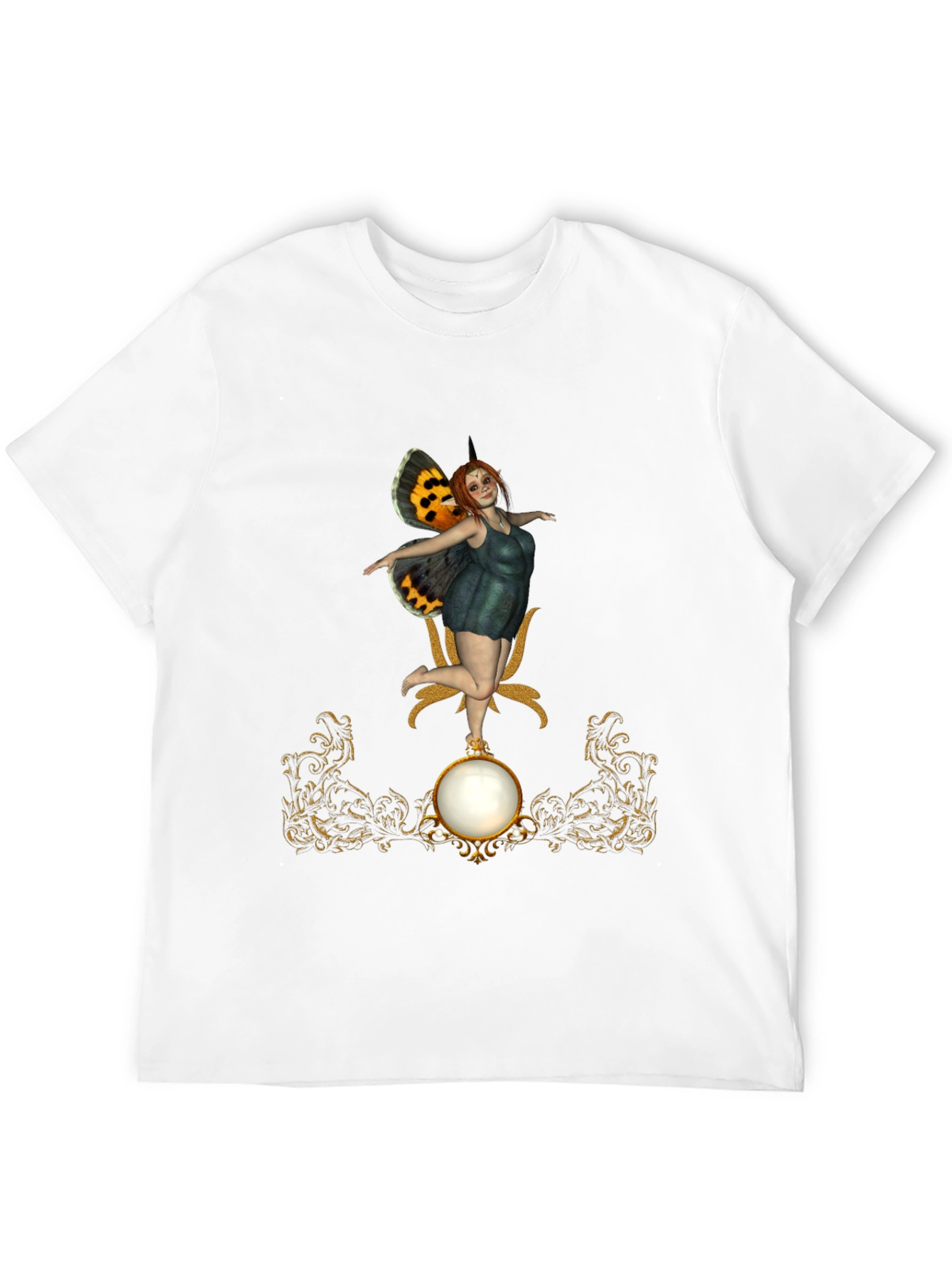 Fantasy Fairy Graphic T-Shirt - Unique Artistic Design