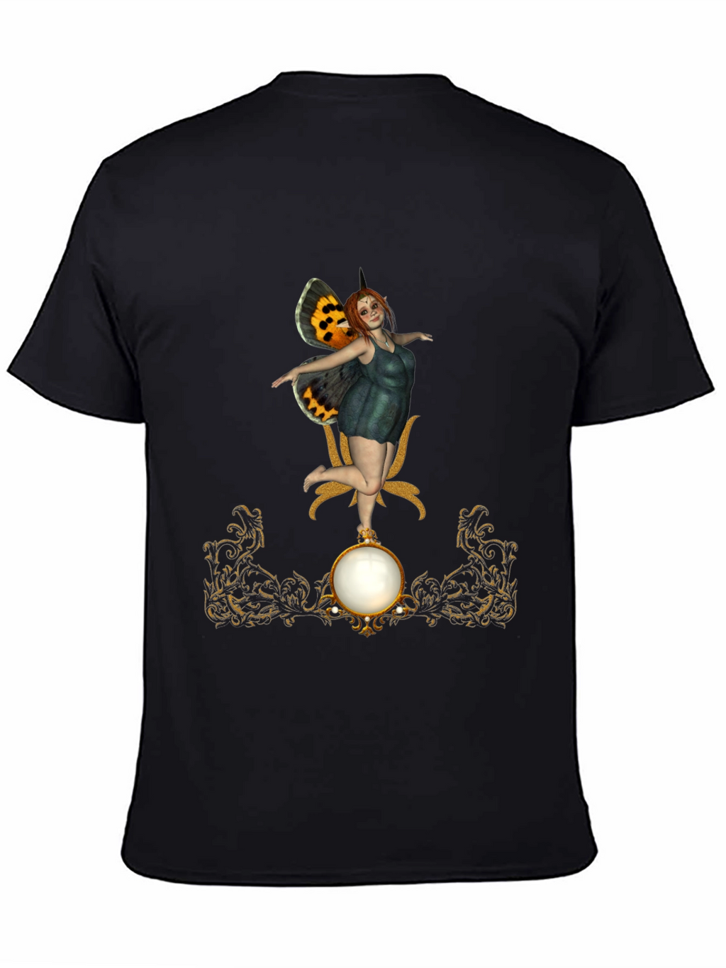 Fantasy Fairy Graphic T-Shirt - Unique Artistic Design