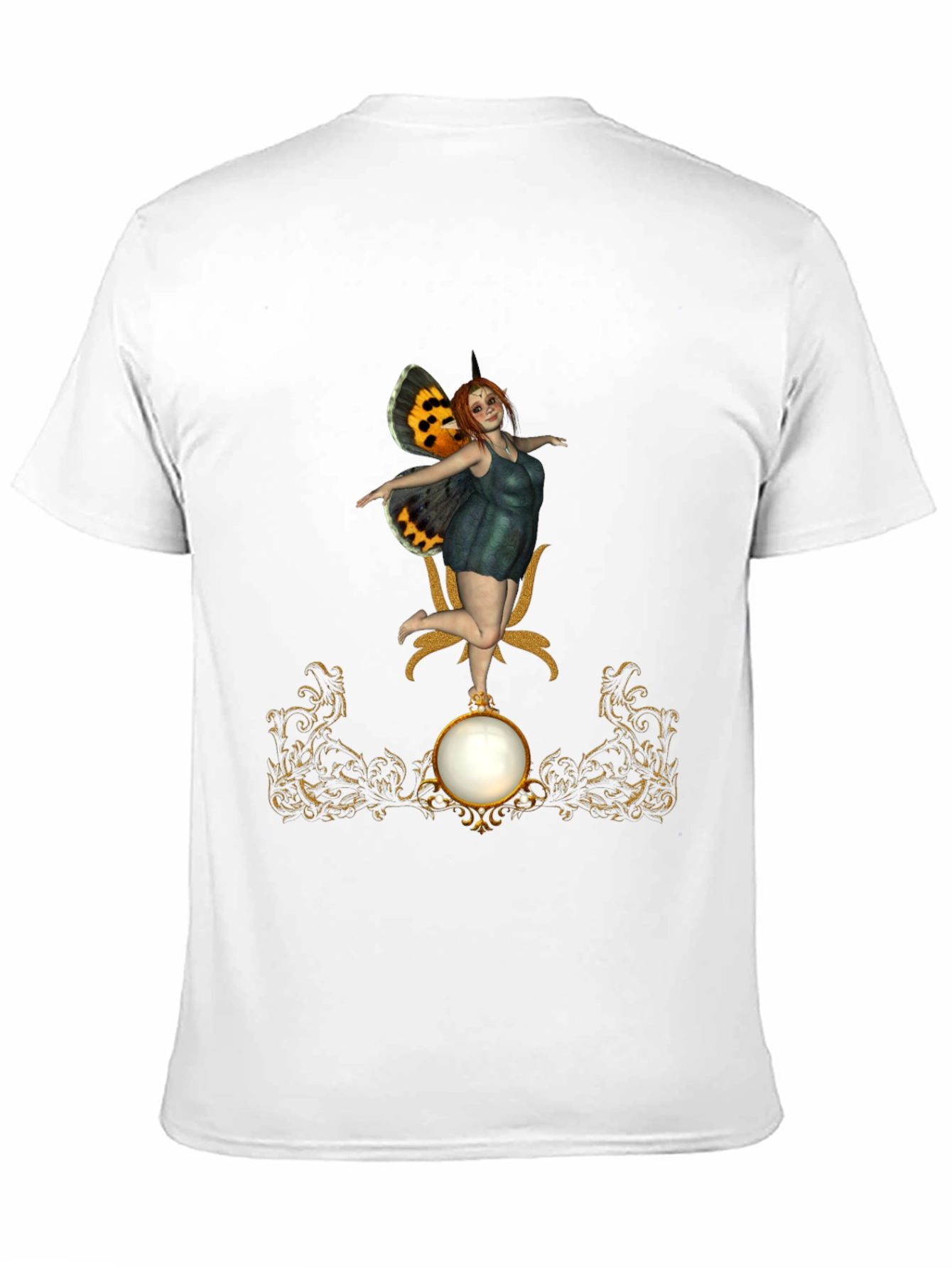 Fantasy Fairy Graphic T-Shirt - Unique Artistic Design