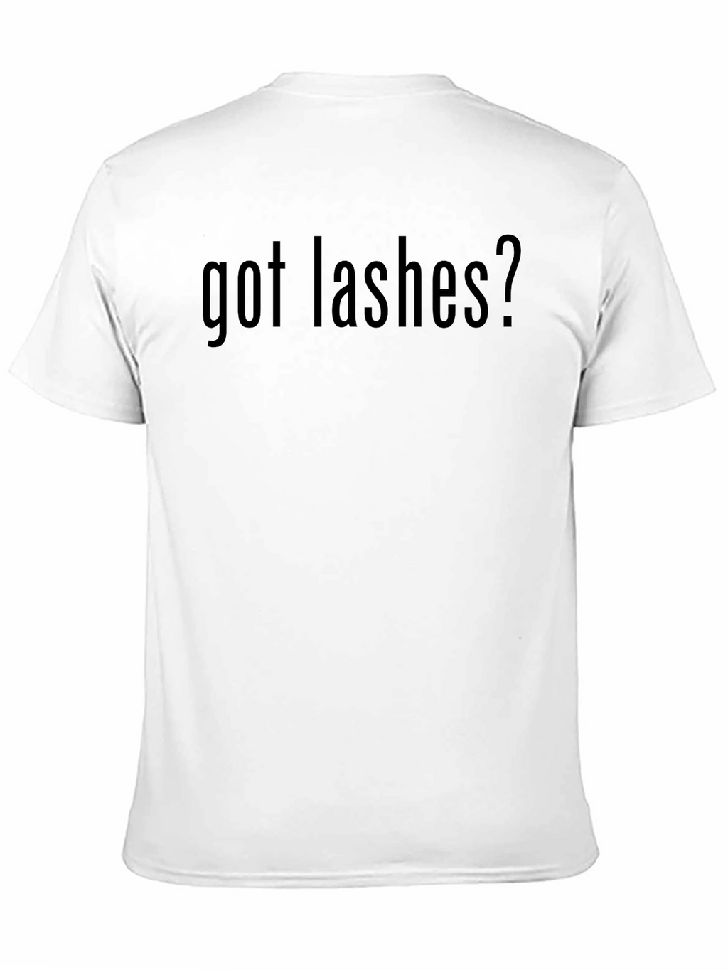 Got Lashes? Black Graphic T-Shirt for Women
