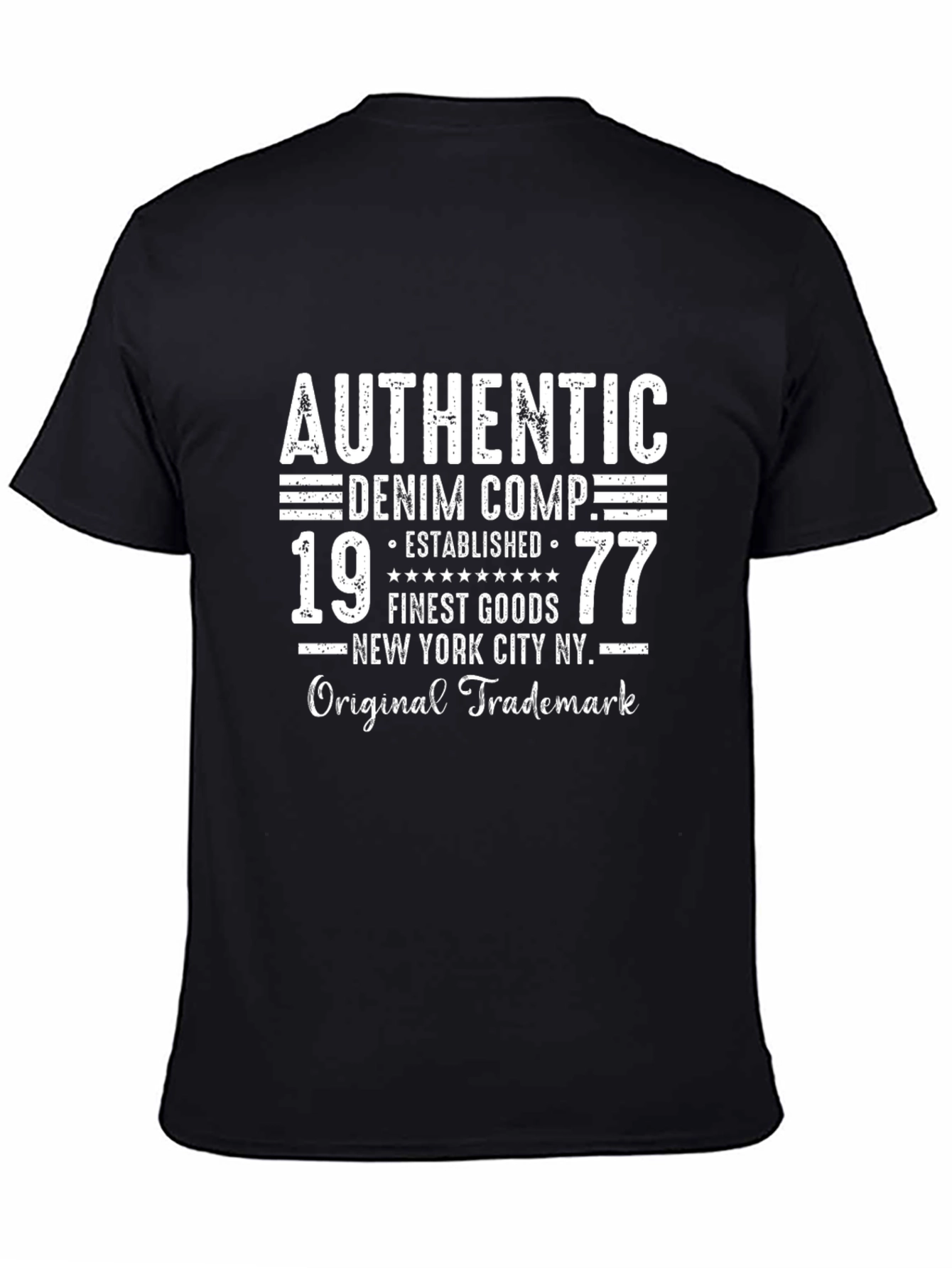 Authentic Denim Comp. 1977 T-Shirt