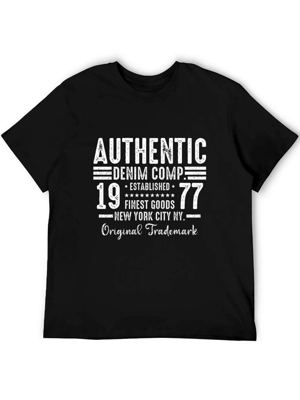 Authentic Denim Comp. 1977 T-Shirt