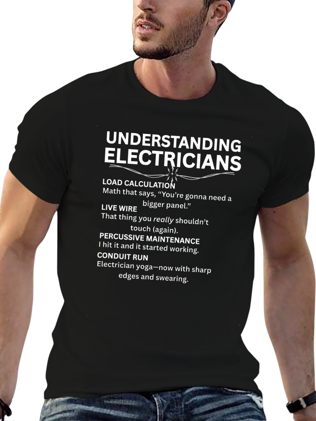 Understanding Electricians Humor T-Shirt