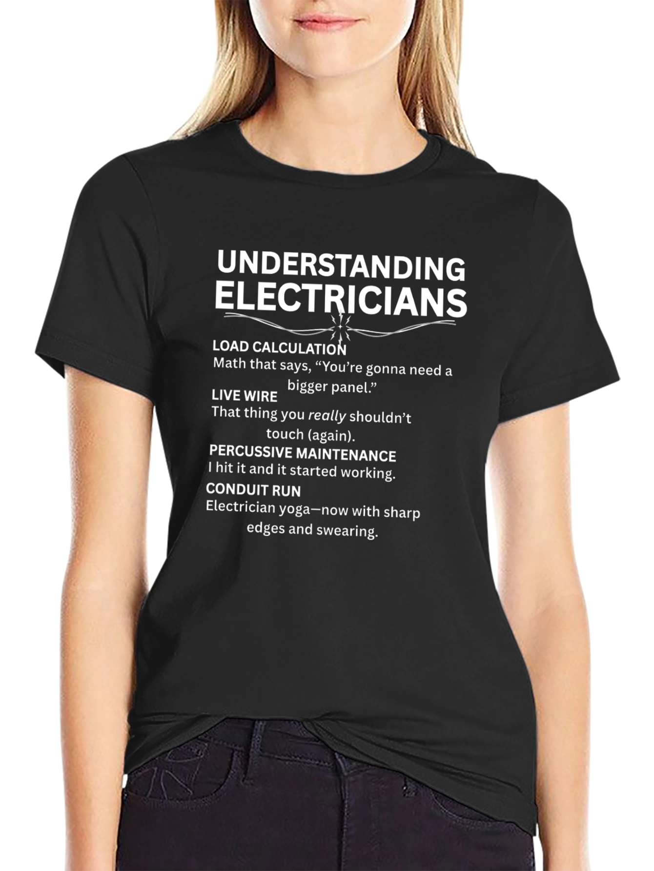 Understanding Electricians Humor T-Shirt