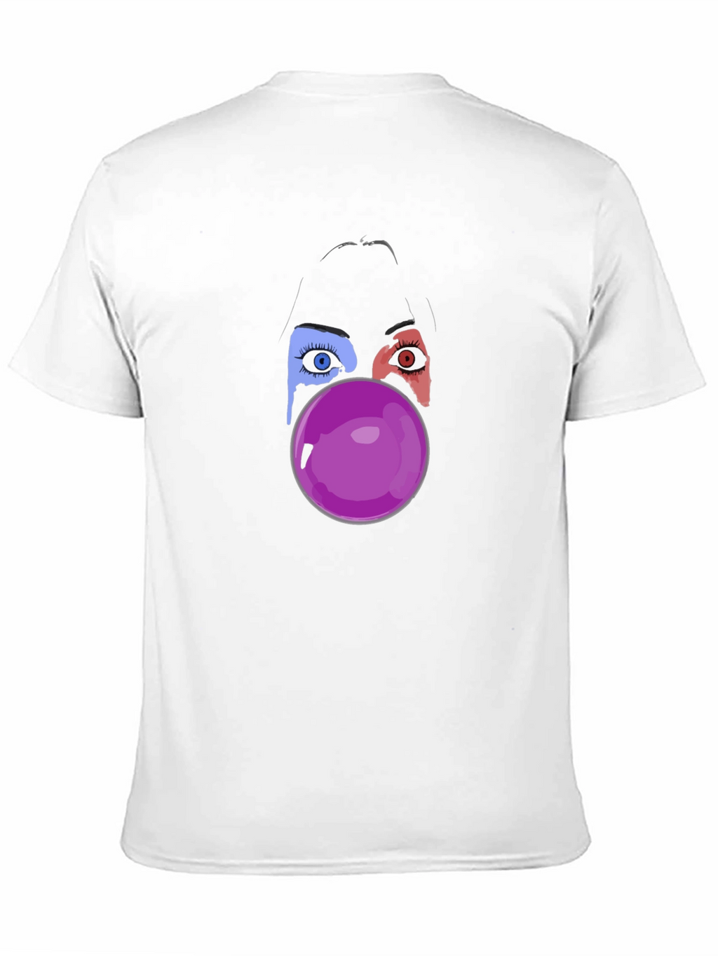 Eye See You Bubble Gum Black Tee