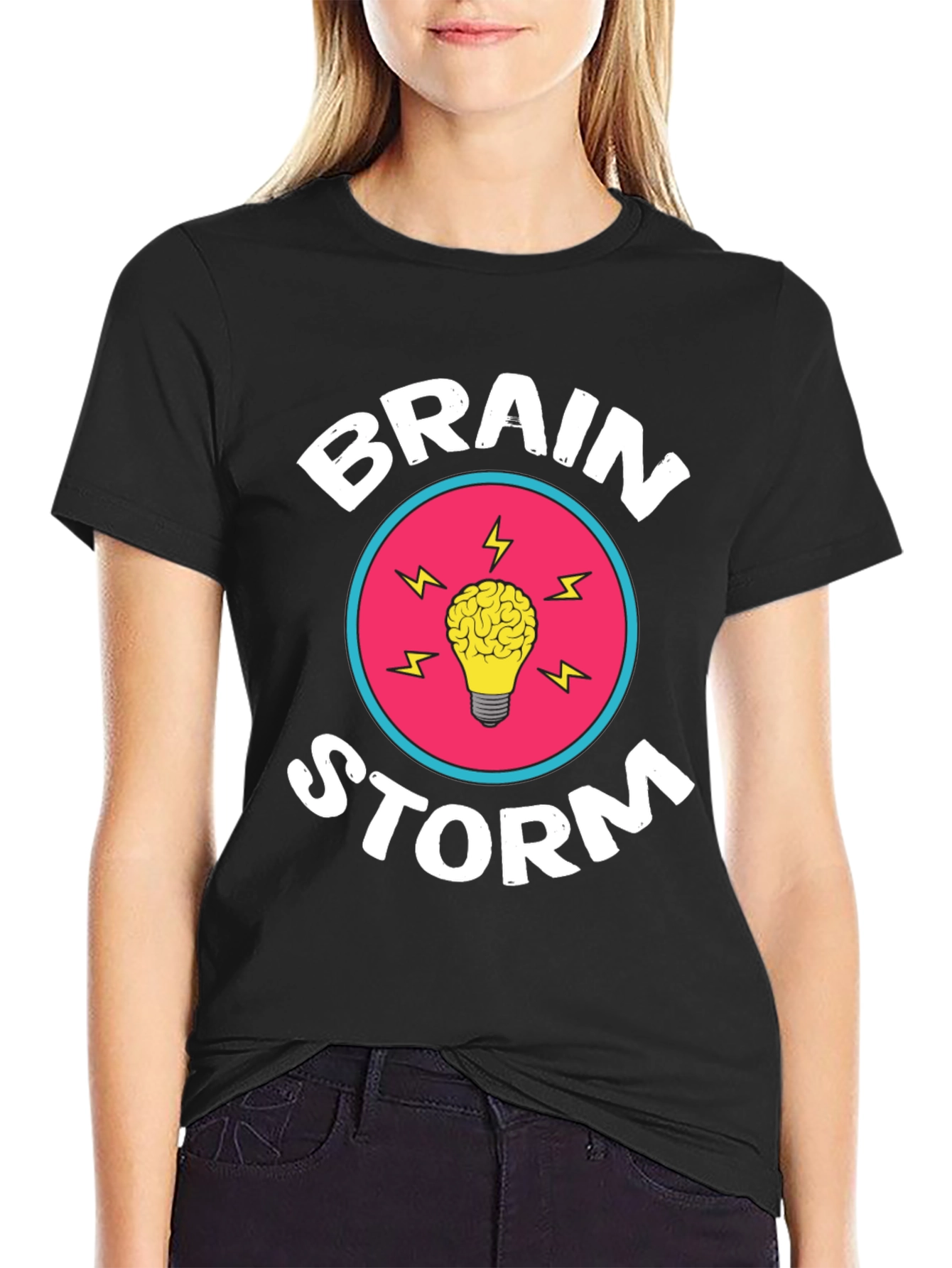Brainstorm Graphic T-Shirt - Creative Idea Tee