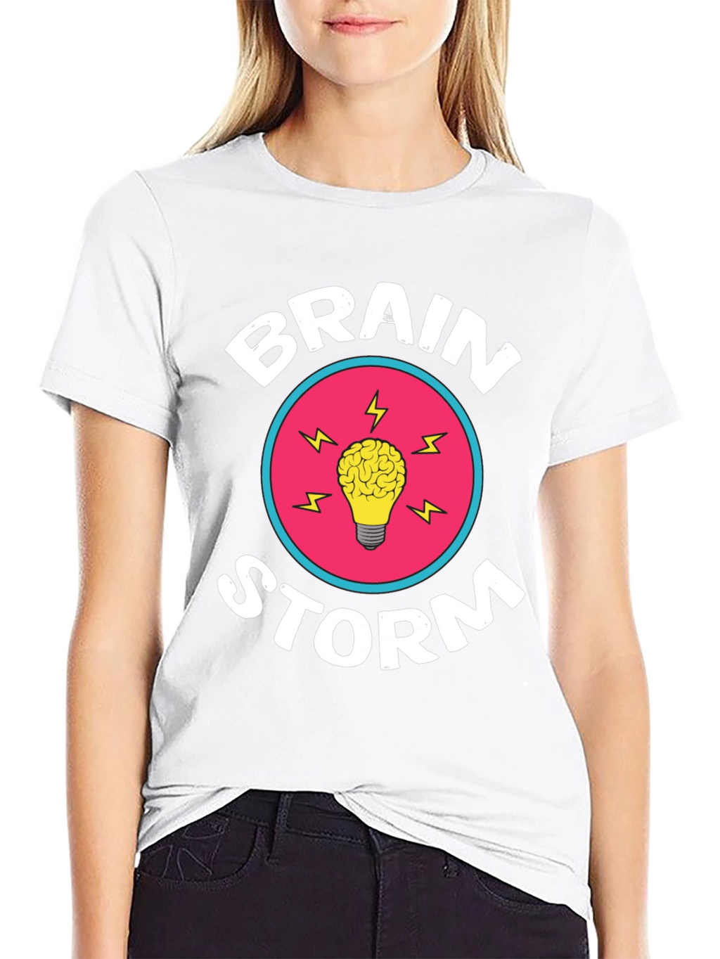 Brainstorm Graphic T-Shirt - Creative Idea Tee