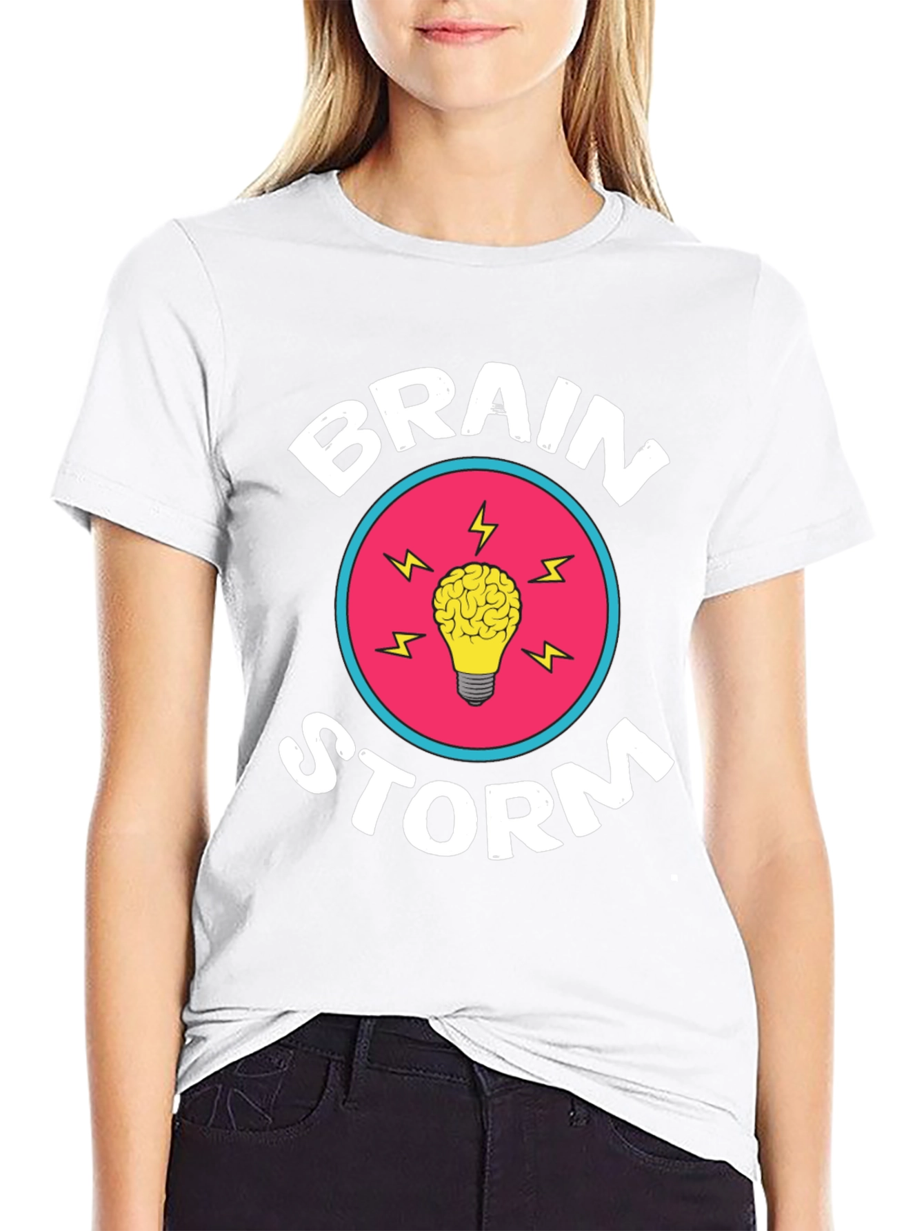Brainstorm Graphic T-Shirt - Creative Idea Tee