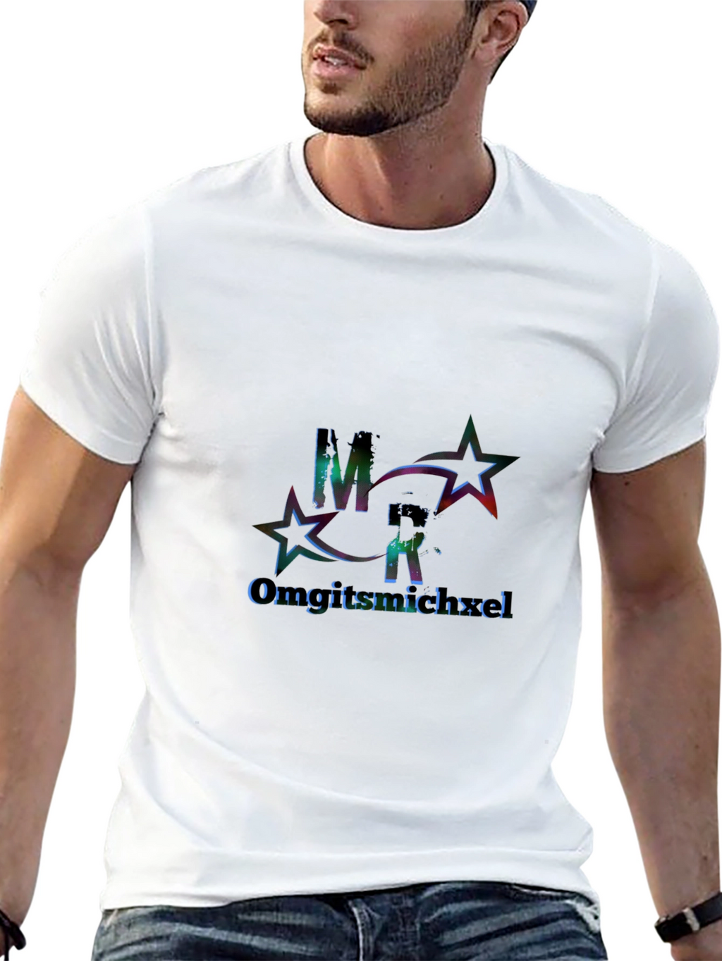 Omgitsmichael Black T-Shirt